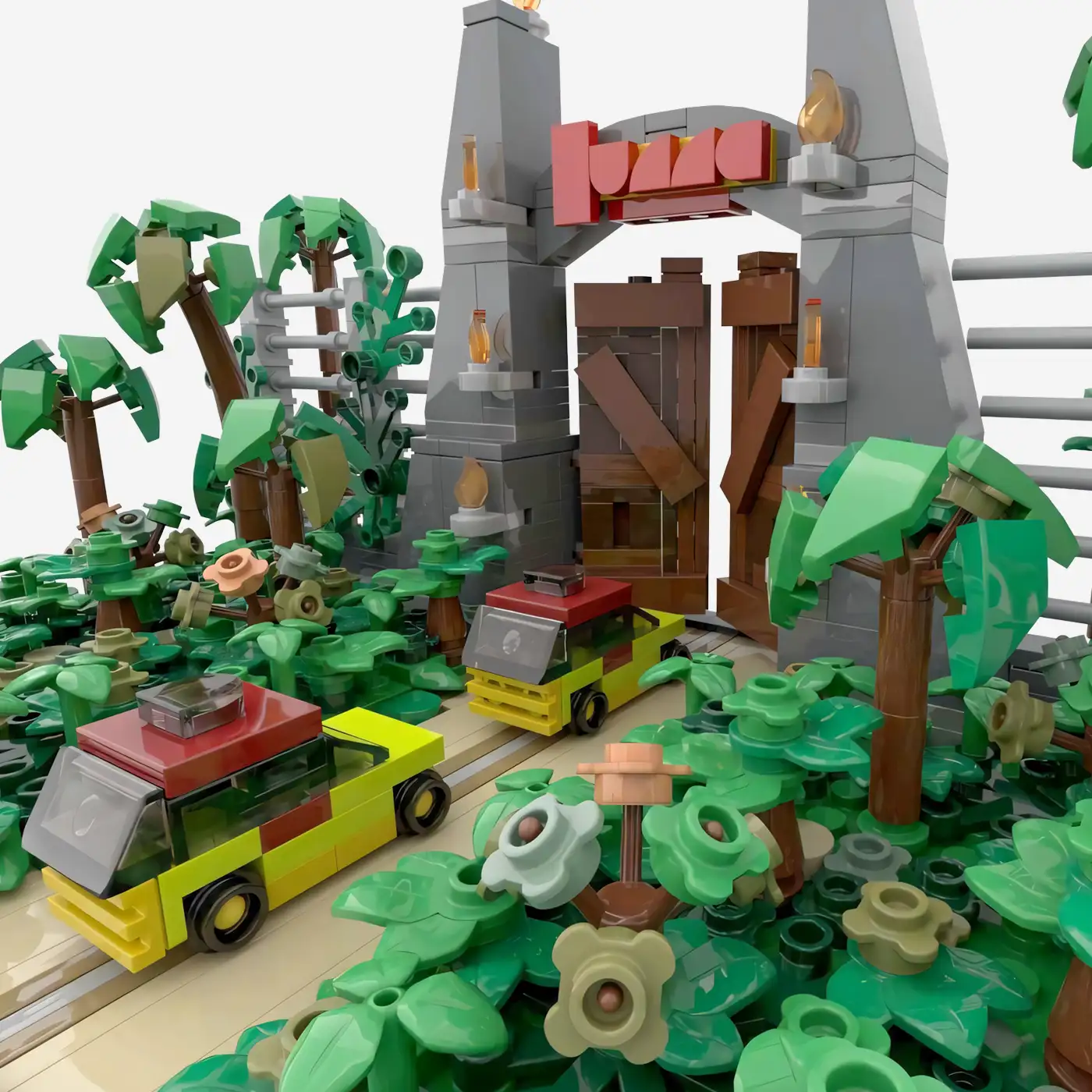 Entrance to the Dinosaur Zoo