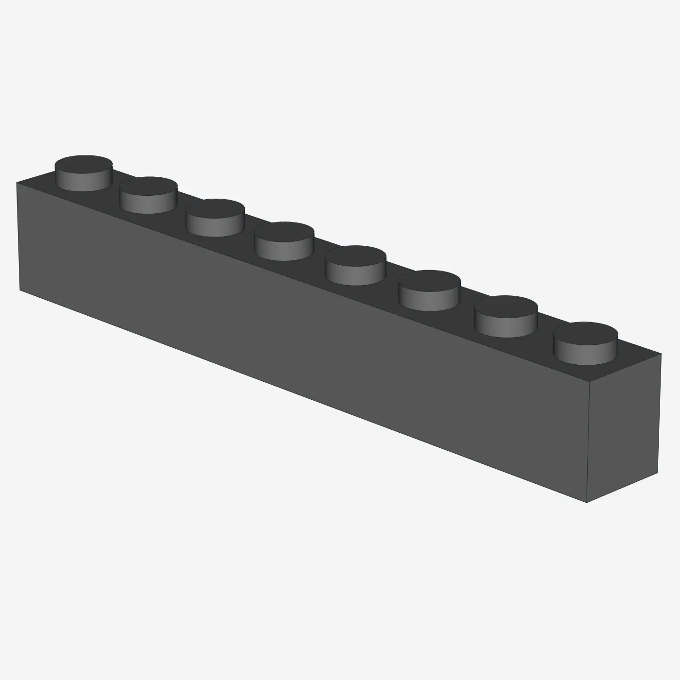 BRICK 1X8 X 90