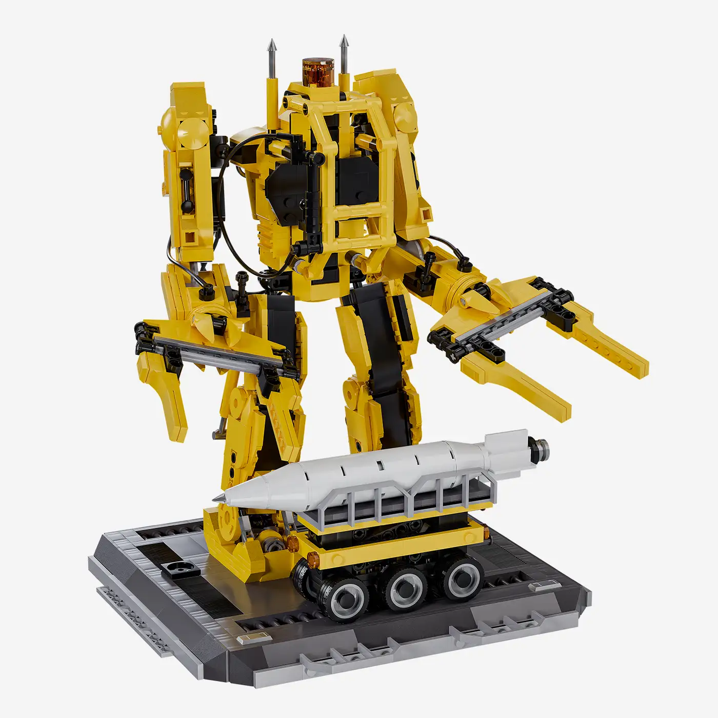 Buy Futuristic loading robot online | BlueBrixx
