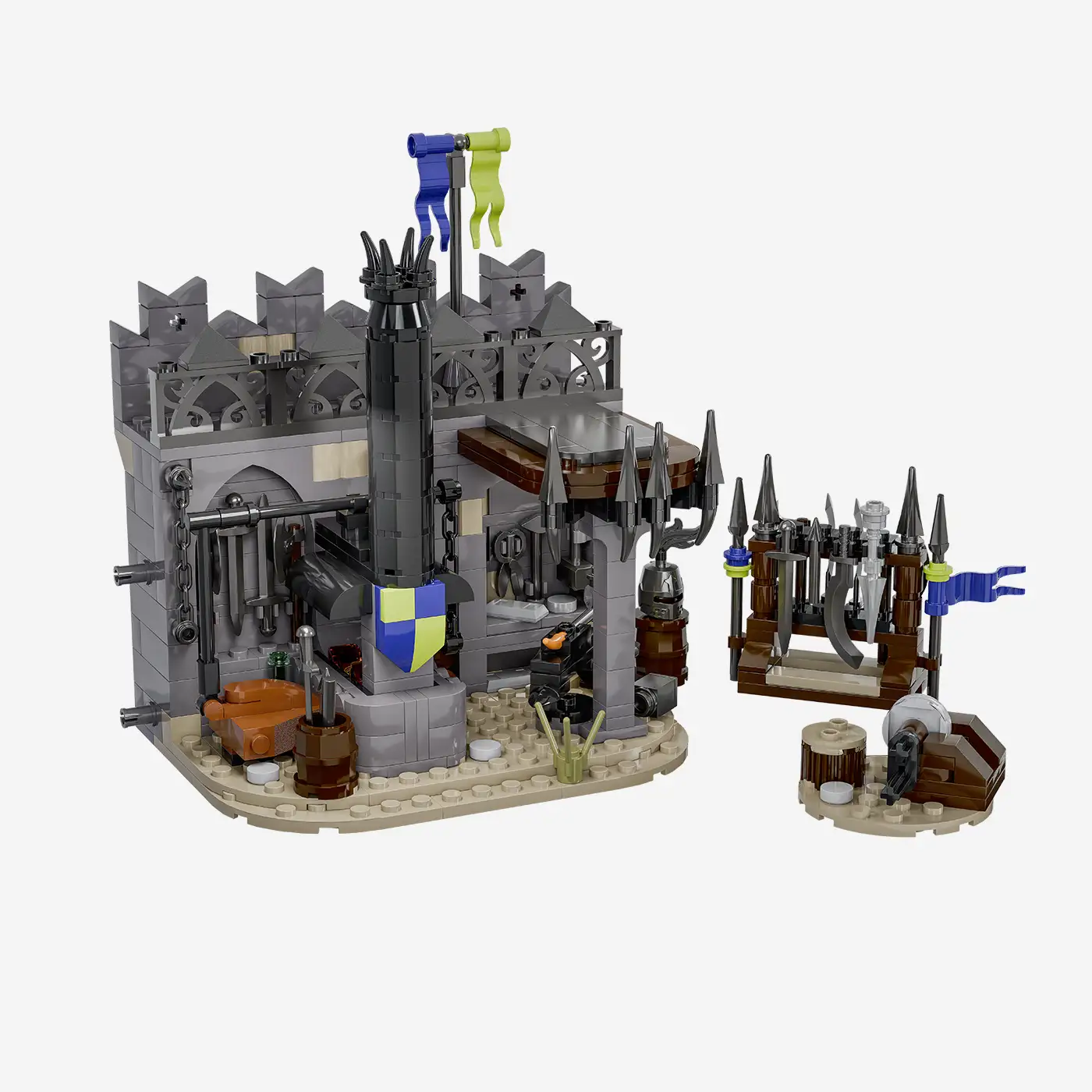 Festung Rabenstein: Waffenschmied