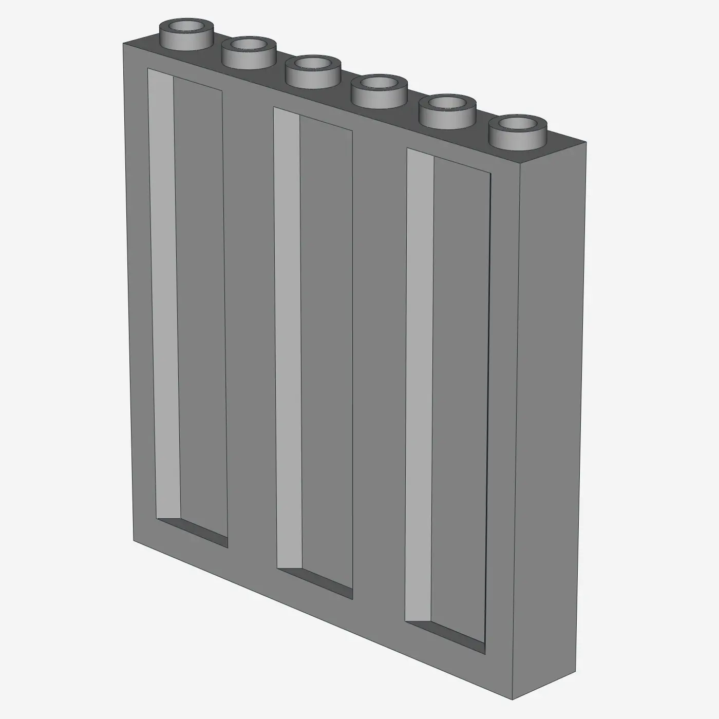 Panel 1 x 6 x 5 Corrugated X 10