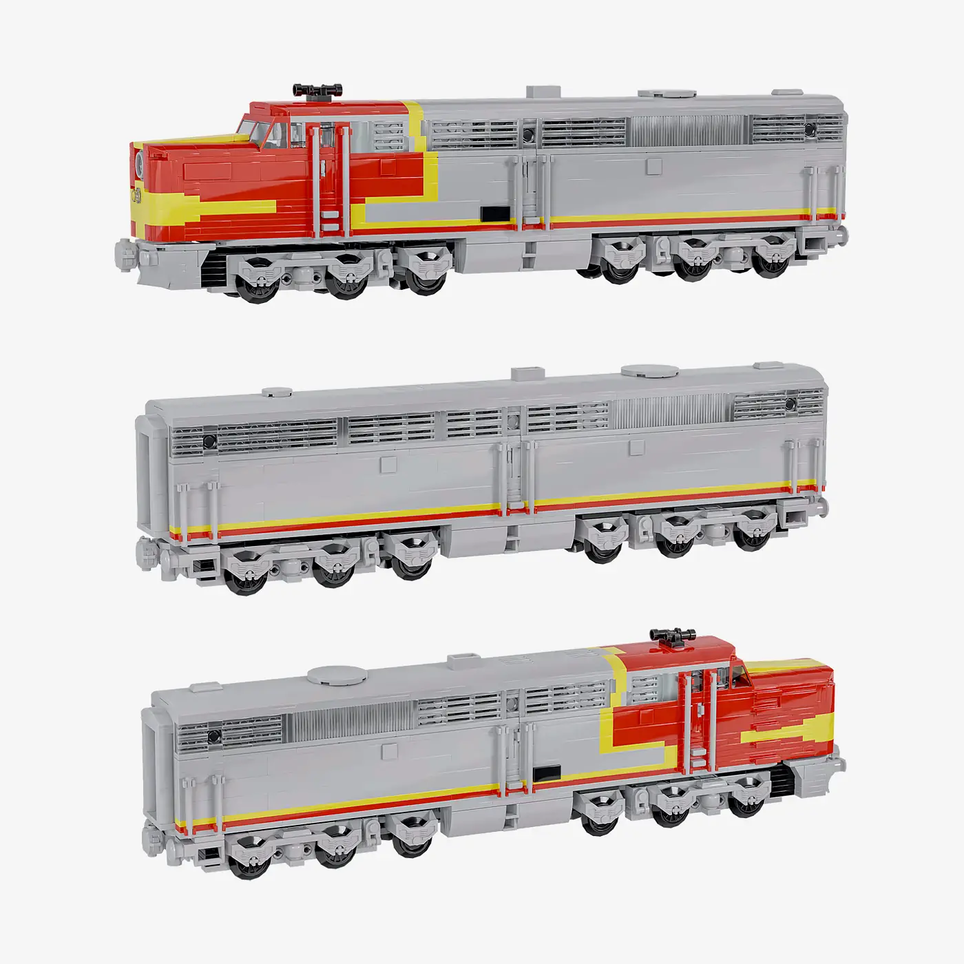 US Streamline Locomotive