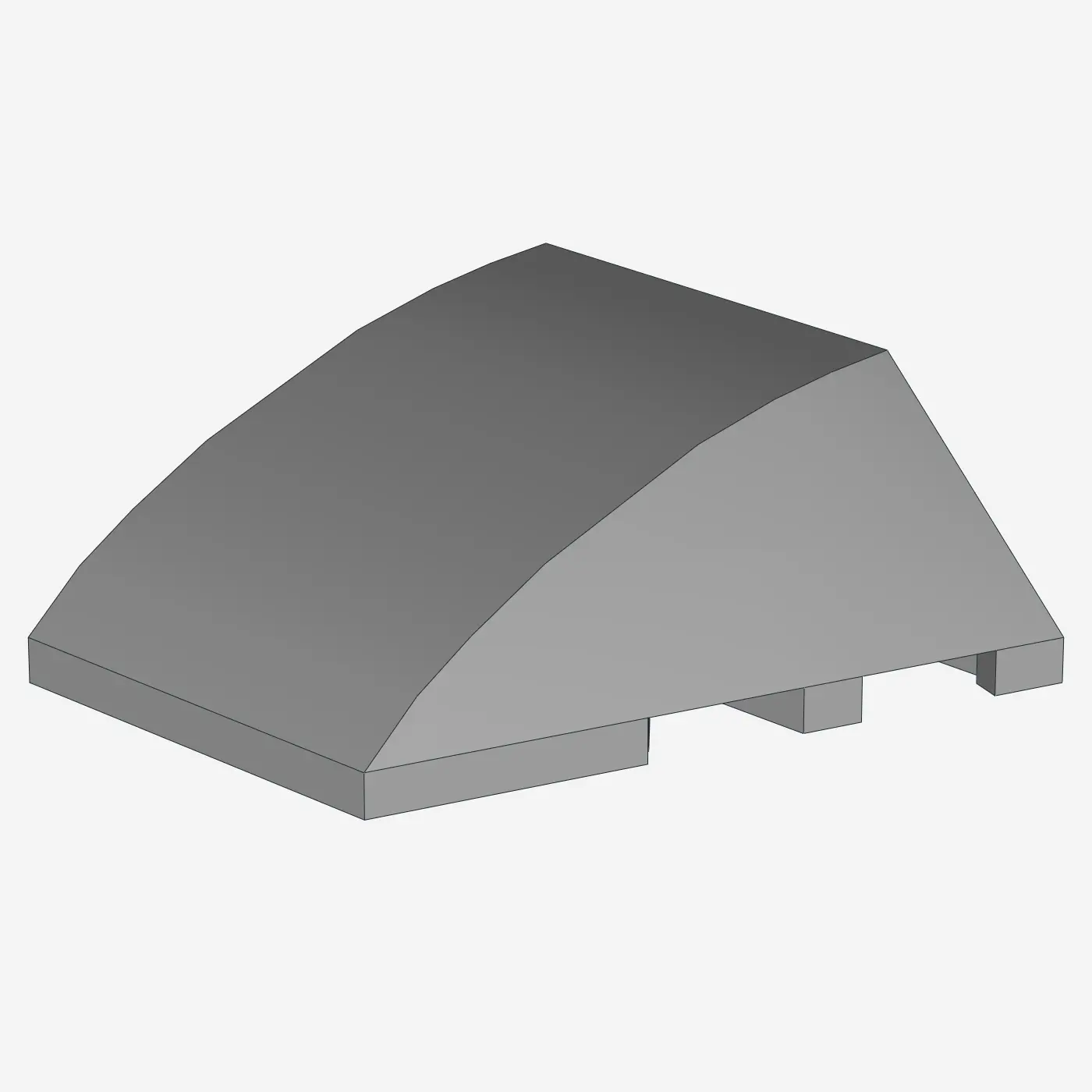 BRICK 4X3 W. BOW/ANGLE X 15