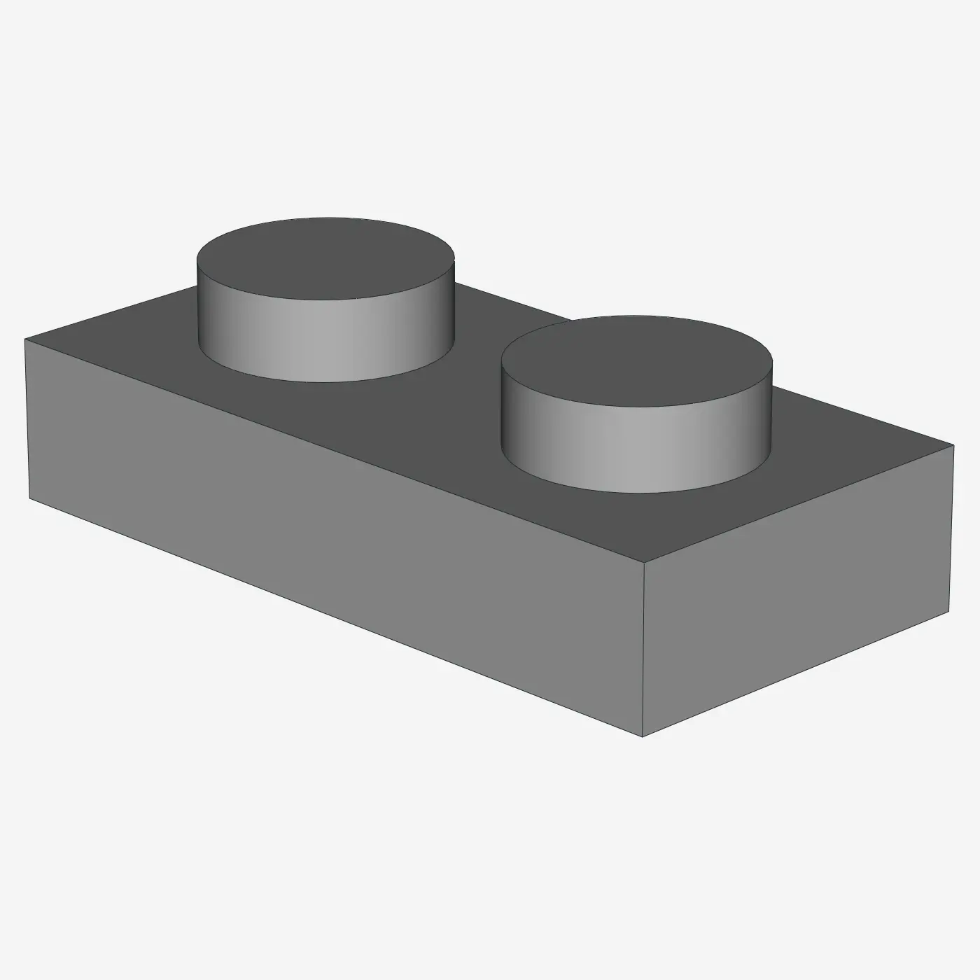 PLATE 1X2 X 600