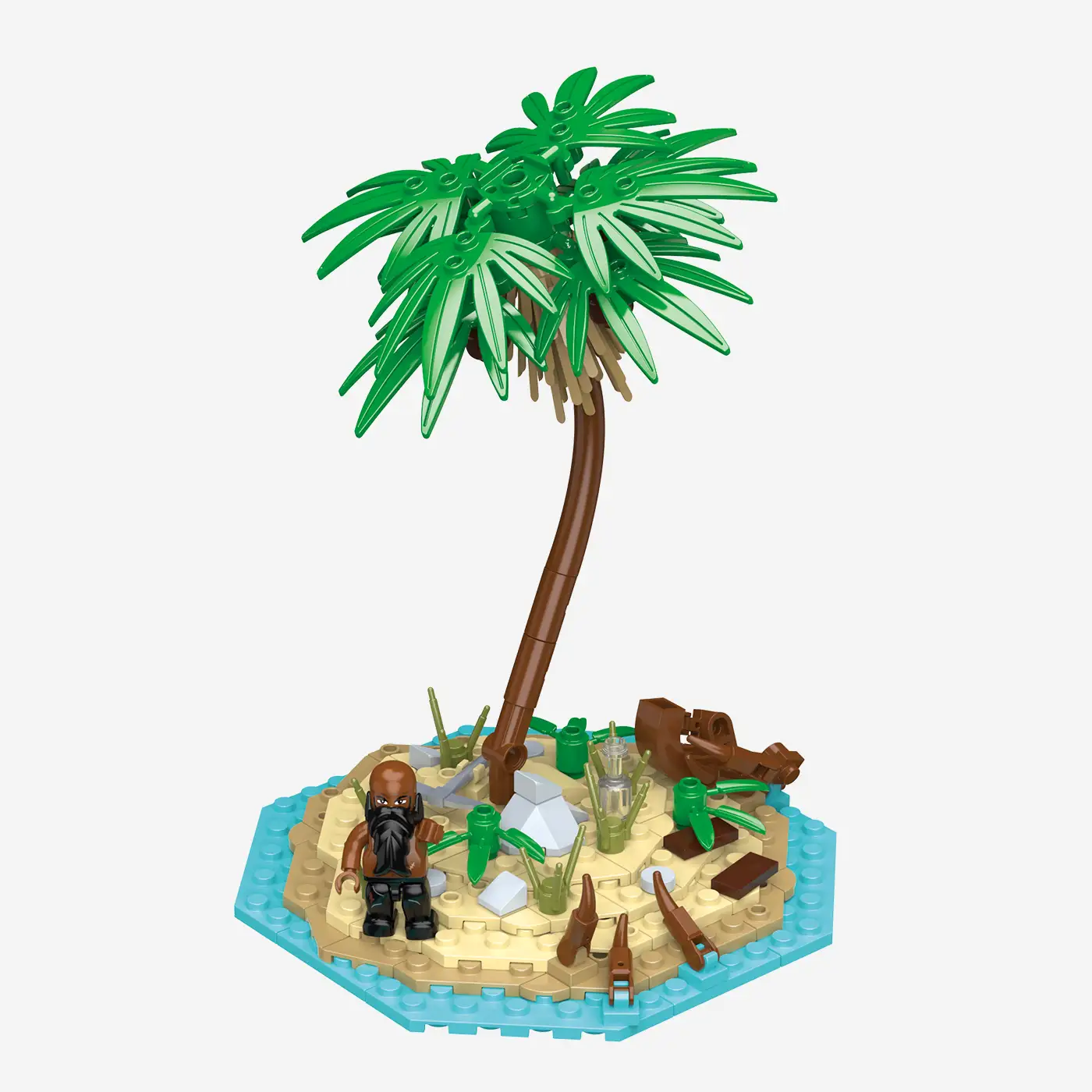 Legenden der Schatzküste: Insel mit Floß