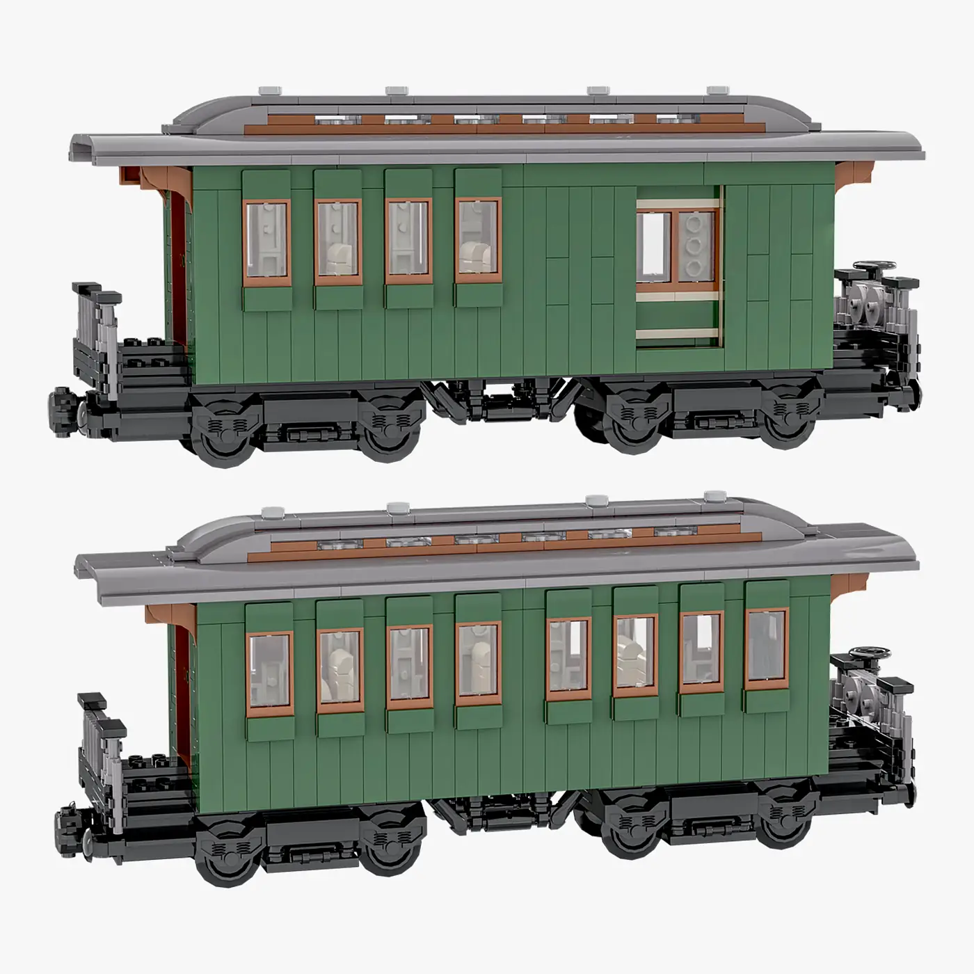 "The General" Passagierwagen 2 in 1