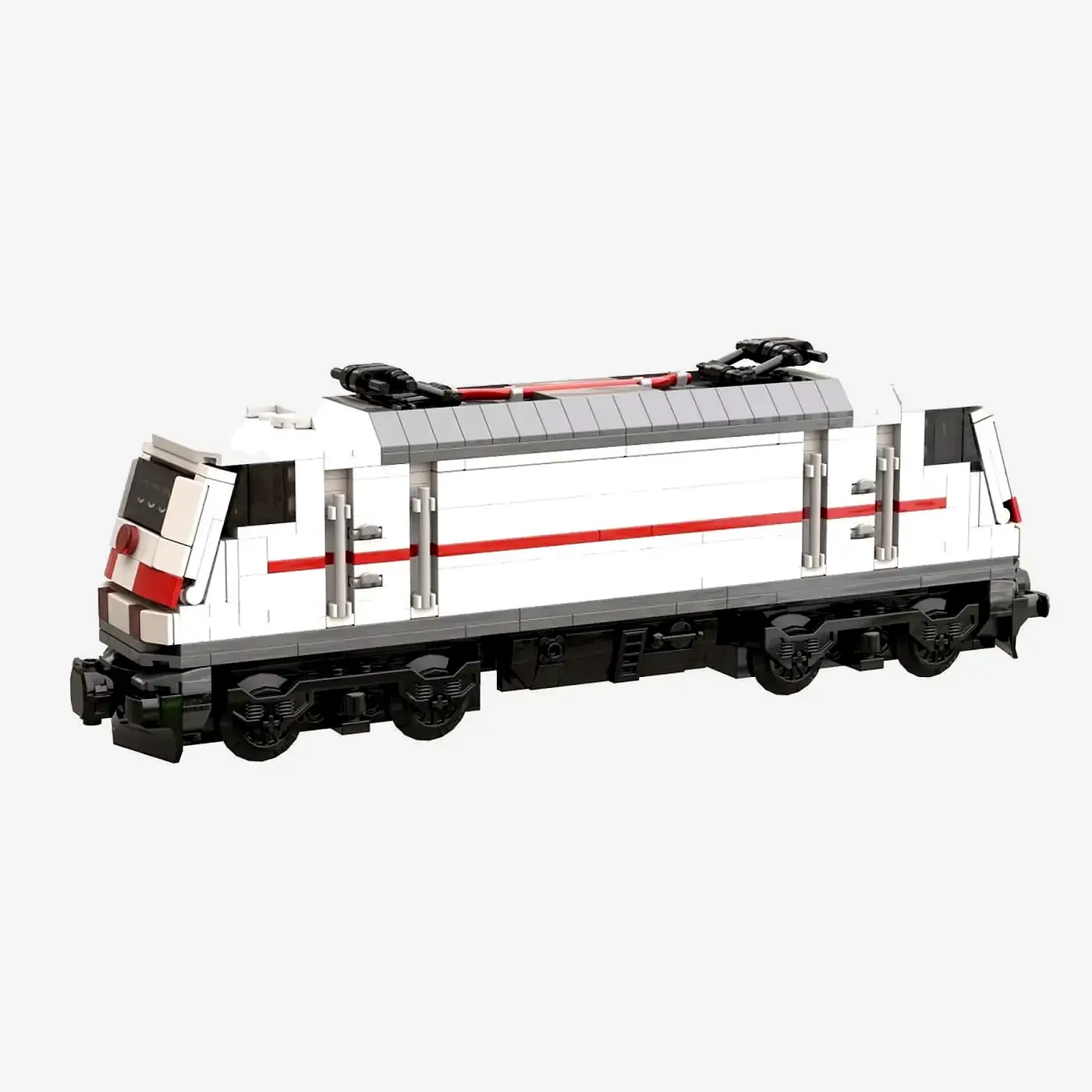 Lokomotive BR 146 weiß rot