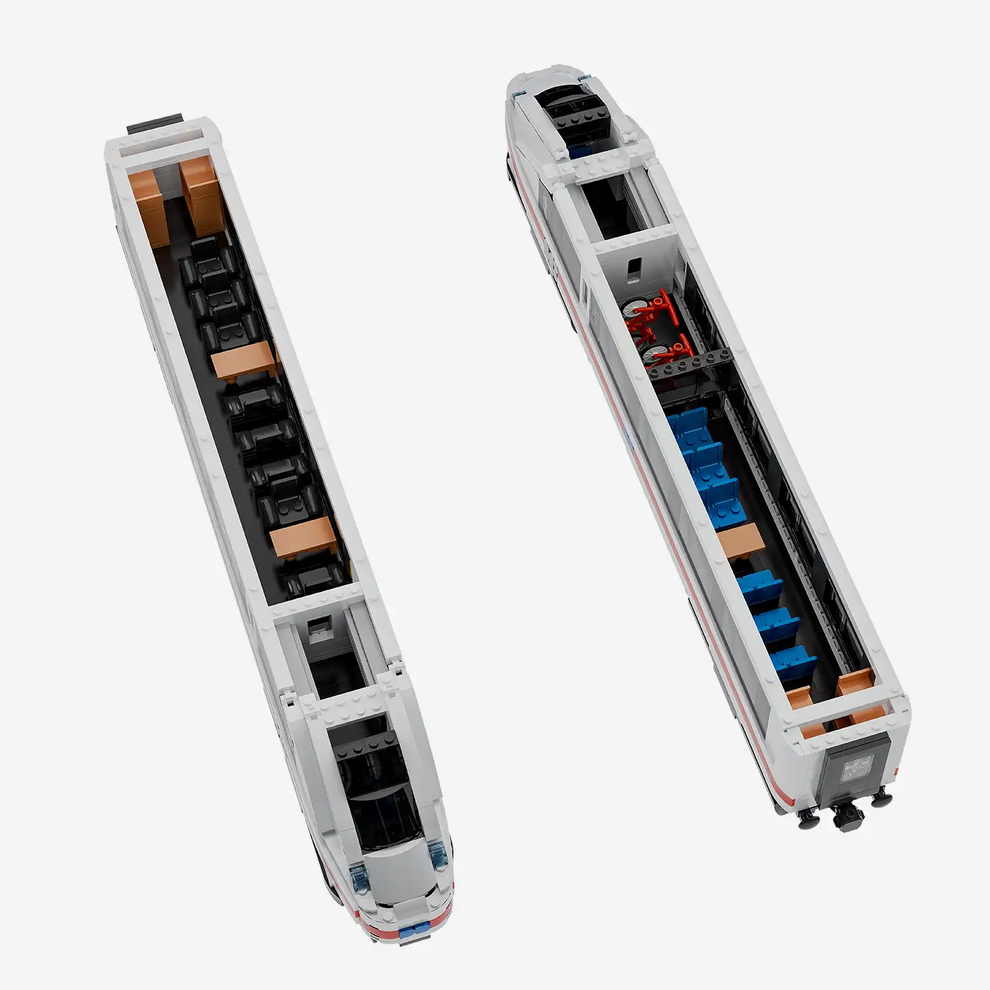 Hochgeschwindigkeits-Triebwagen 2 in 1 (8w)