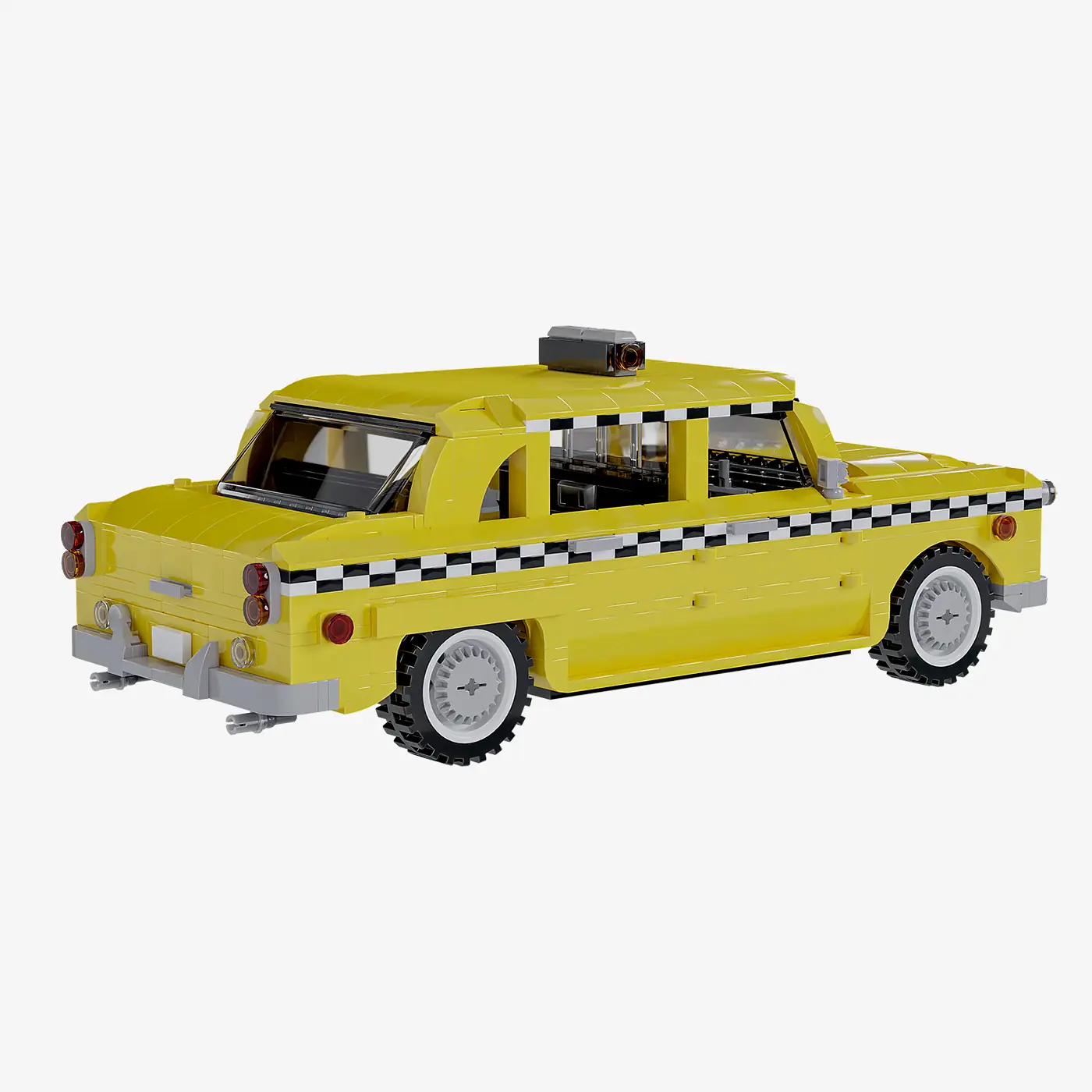 amerikanisches gelbes Taxi
