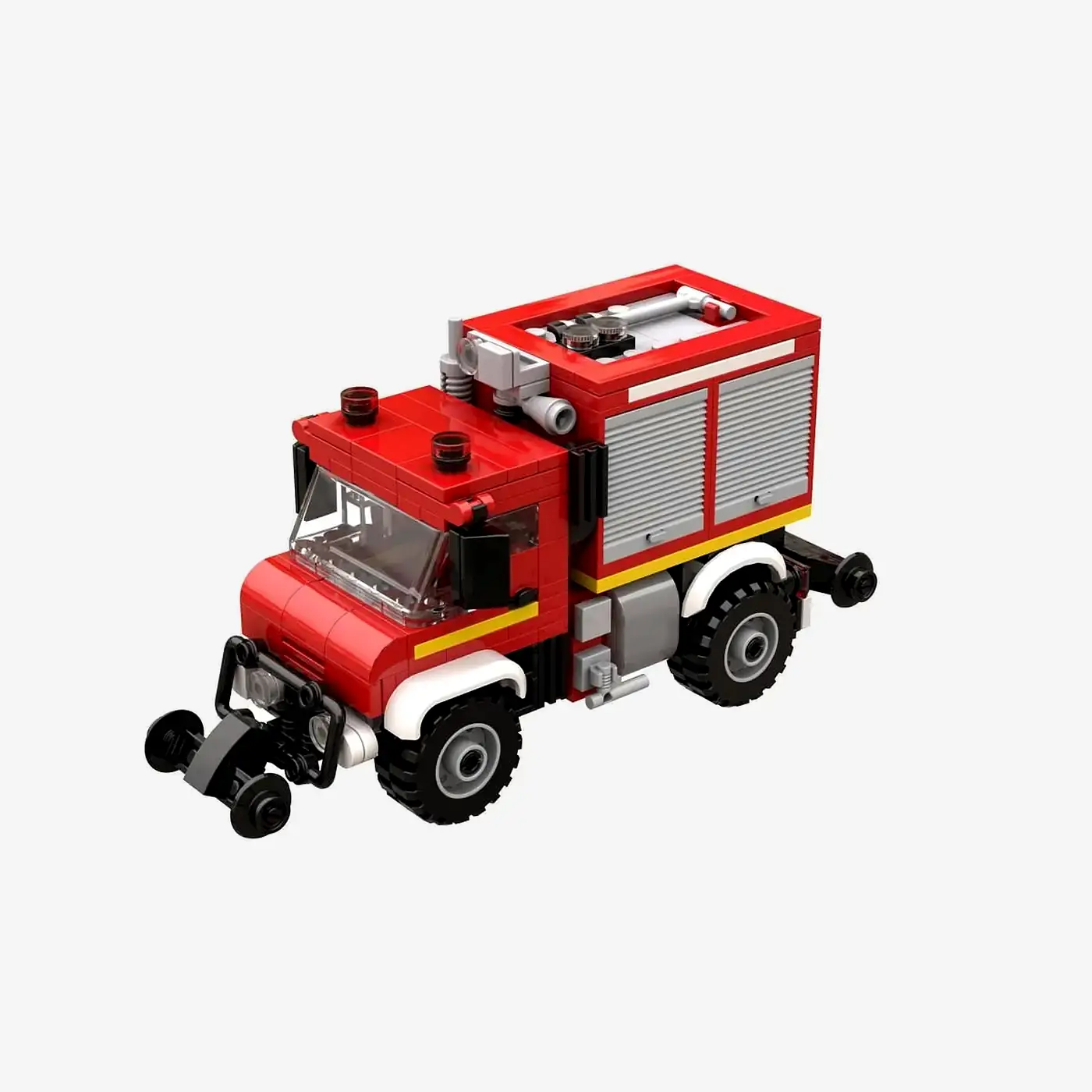Fire Truck Street and Rail