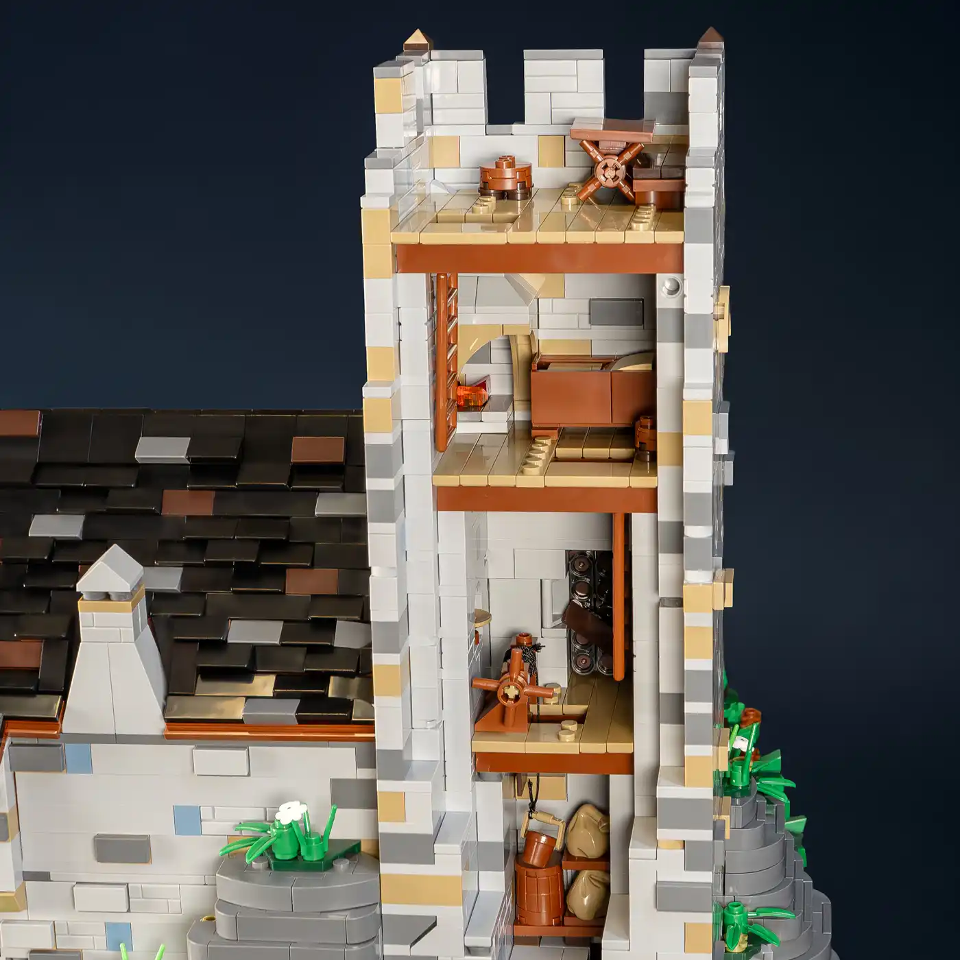 Burg Blaustein: Bergfried-Erweiterung