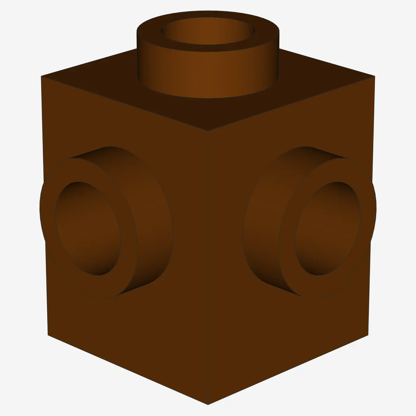 BRICK 1X1 W. 4 KNOBS X 100