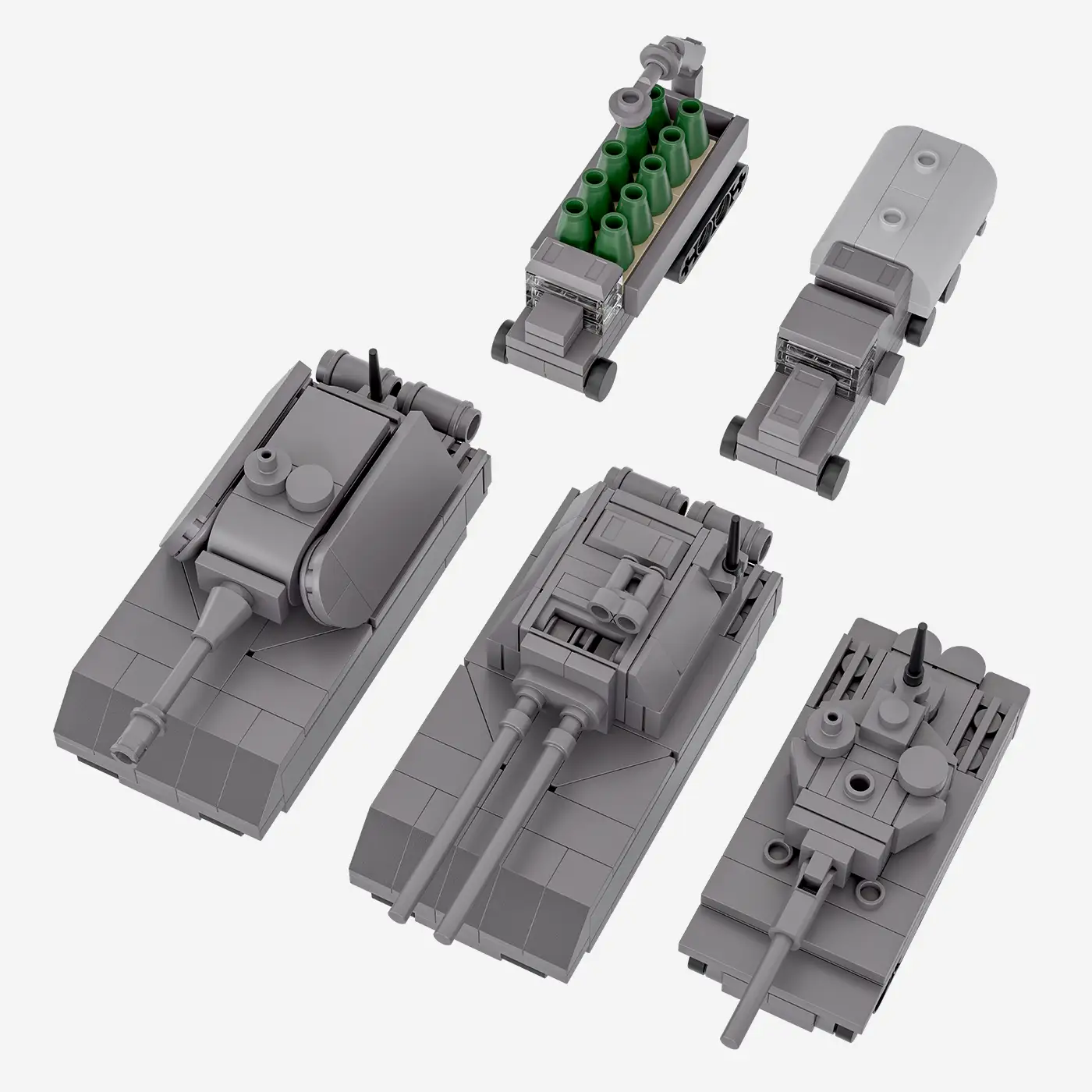 Micro-Scale Military Vehicles