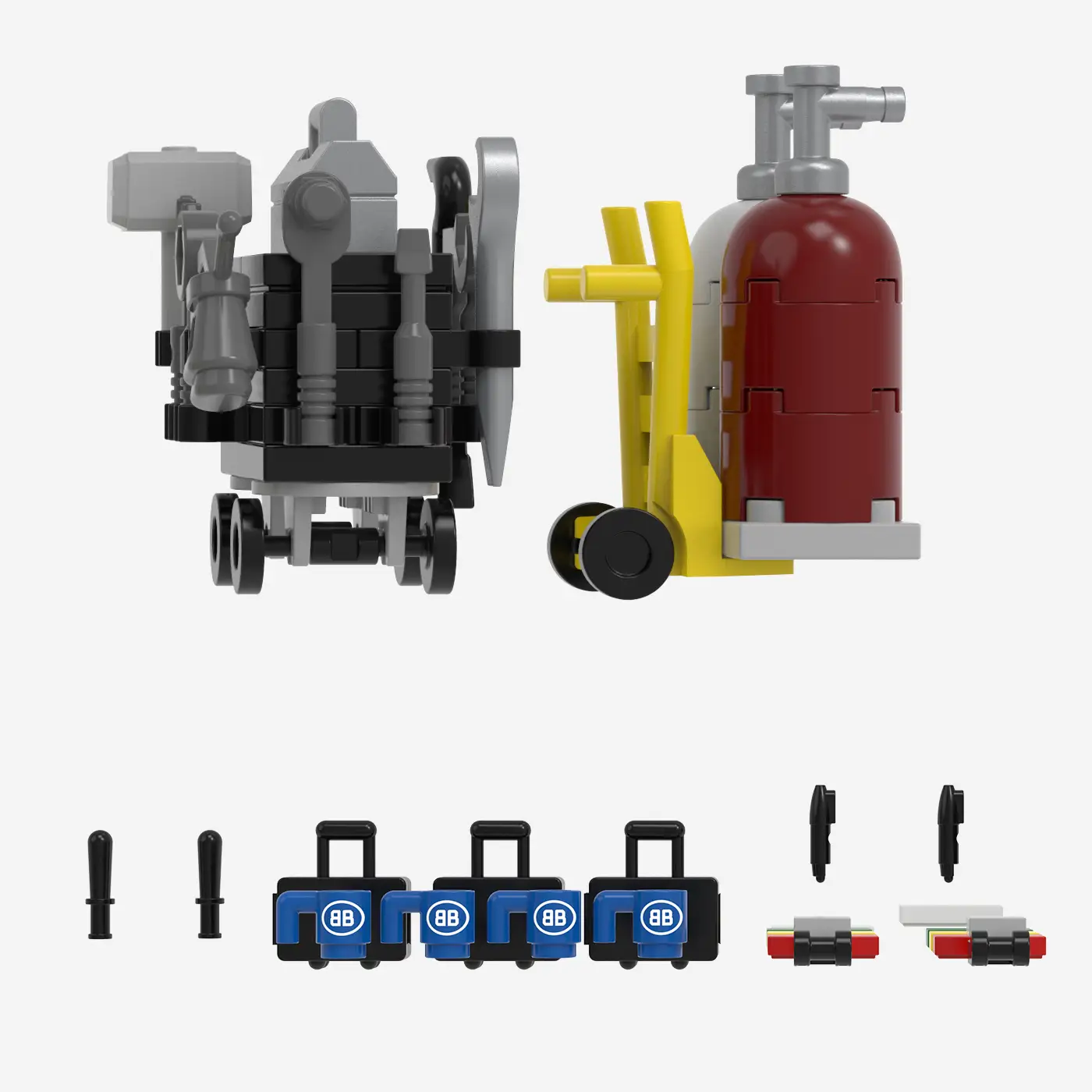 Minifigure - Bahn Employes today