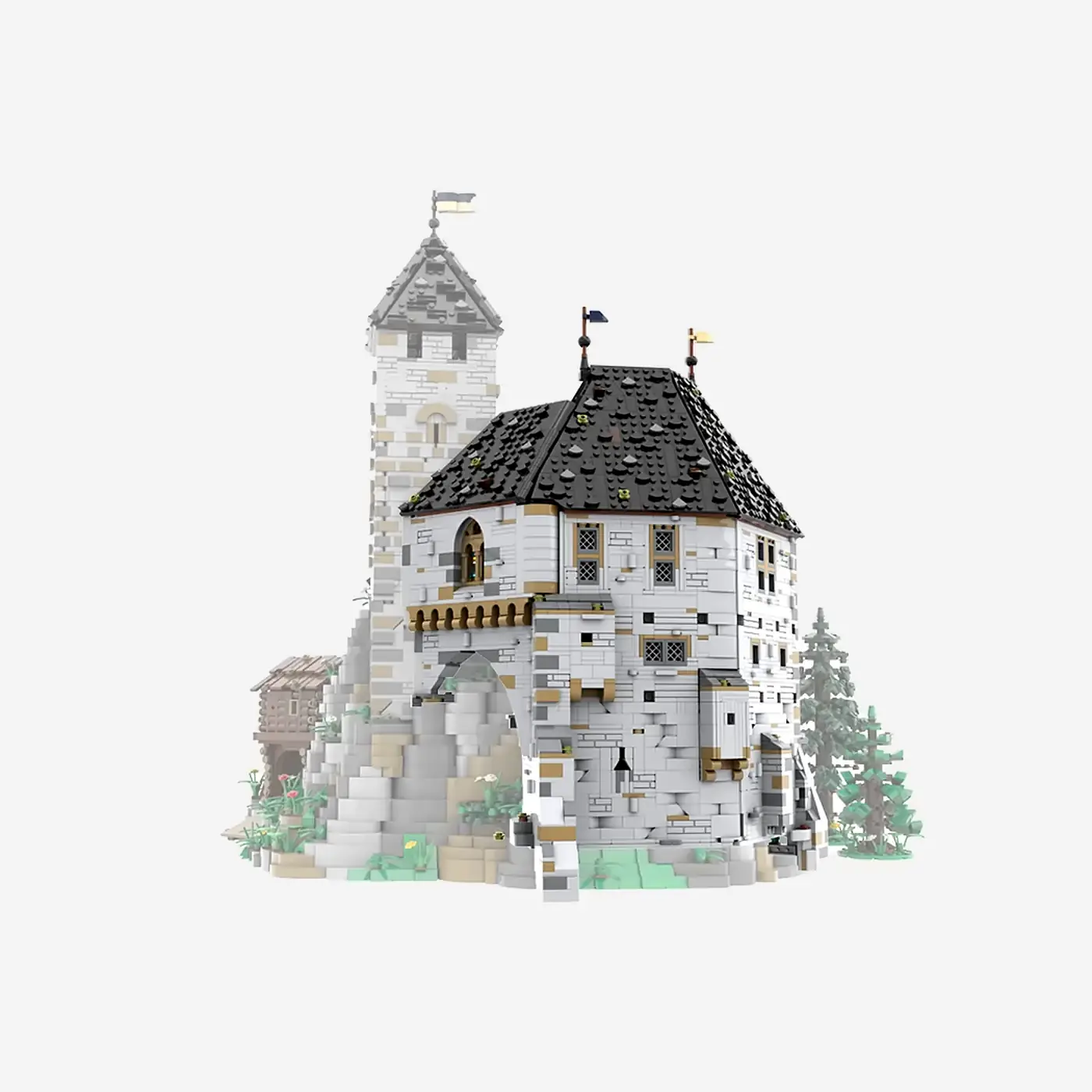 Saalbau-Erweiterung für Burg Blaustein