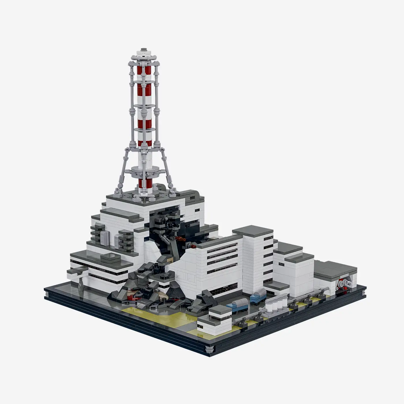 Tschernobyl 26.4.1986 Davor und danach 2 in 1