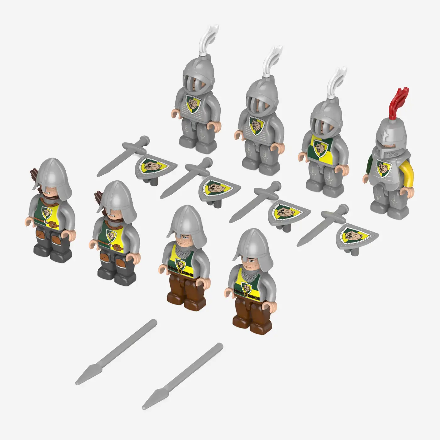  Minifigurenpaket Bärenfels – Ritter