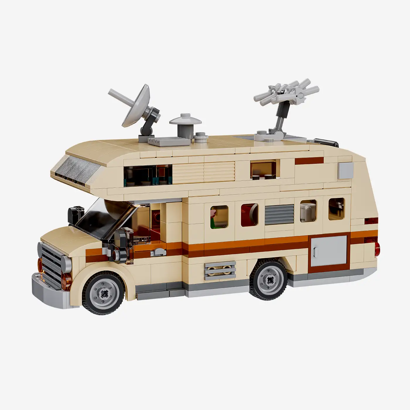 Klassisches Wohnmobil