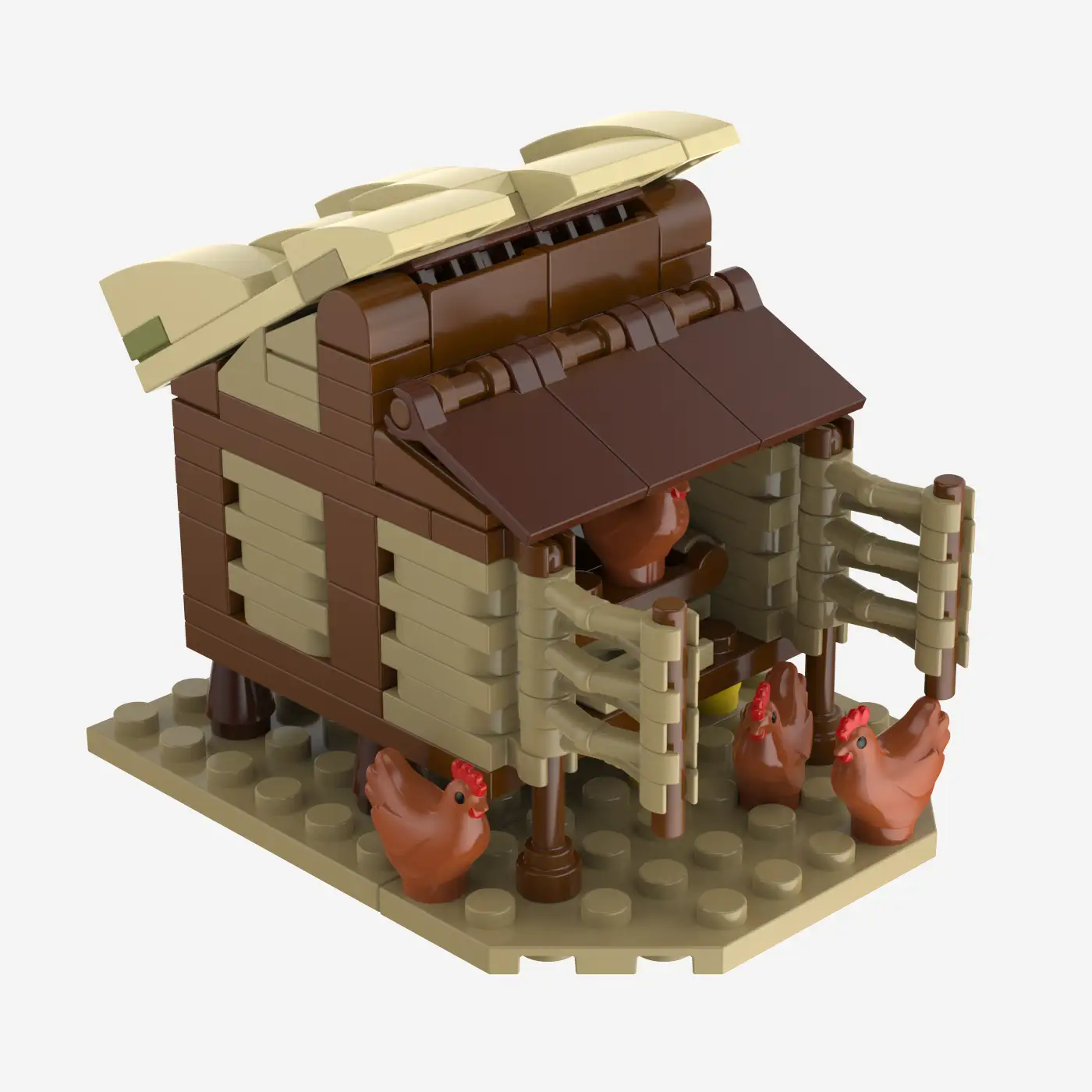 Servant with Henhouse