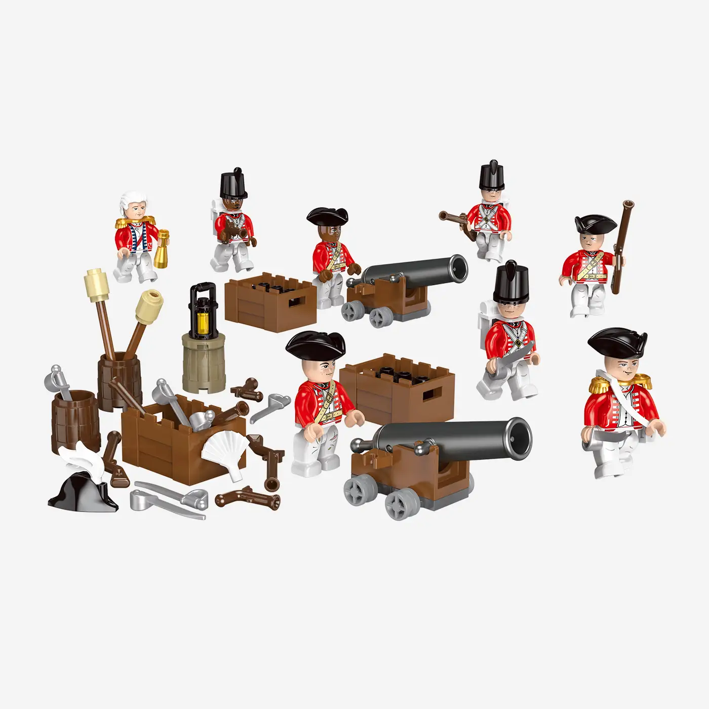 Buy Minifigure Pack Pirates – Soldiers online | BlueBrixx