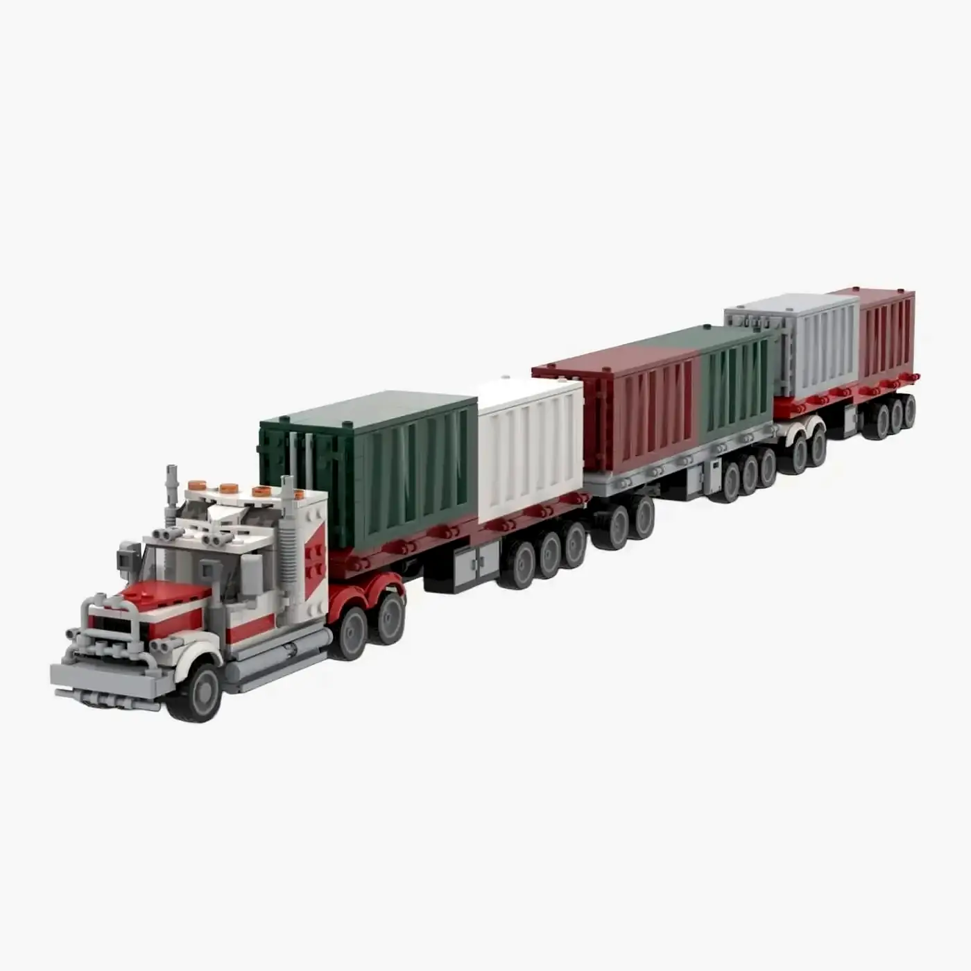 LKW mit 3 Anhängern