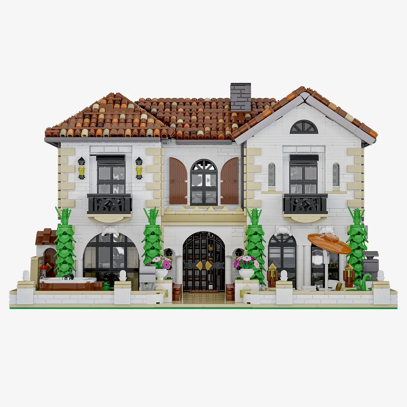 Mediterrane Stadtvilla