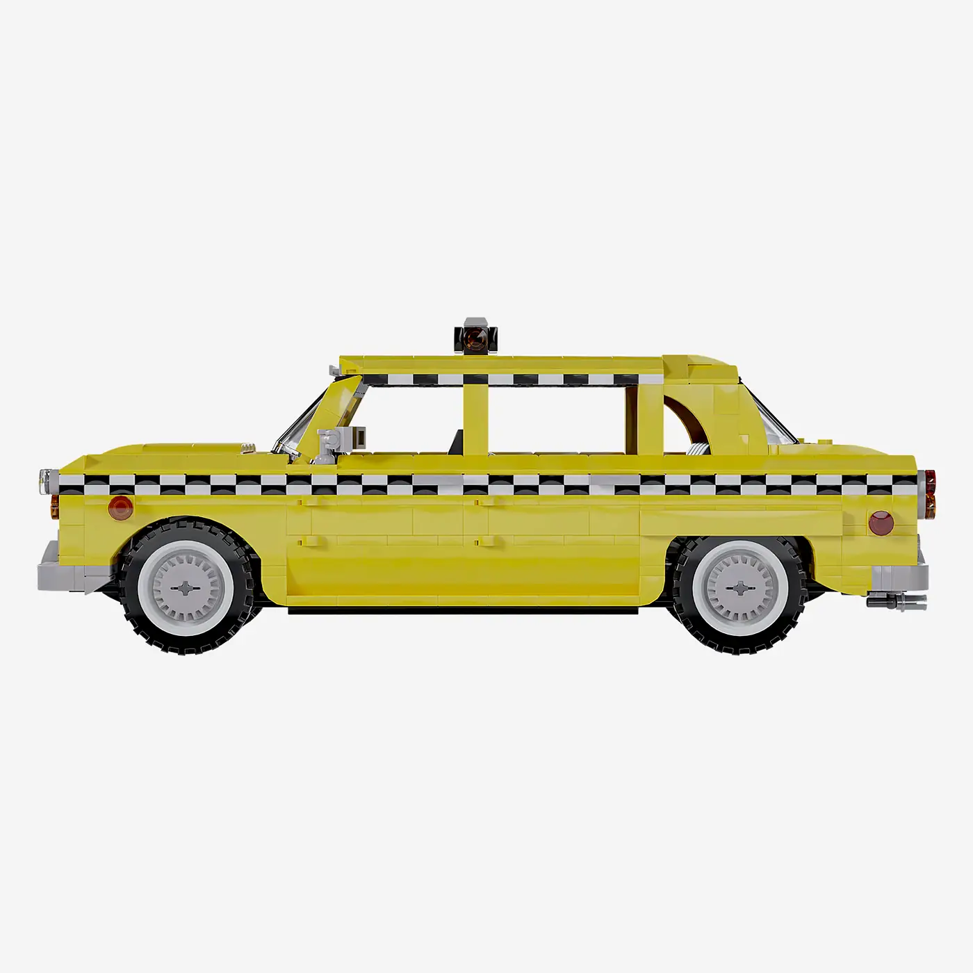 amerikanisches gelbes Taxi