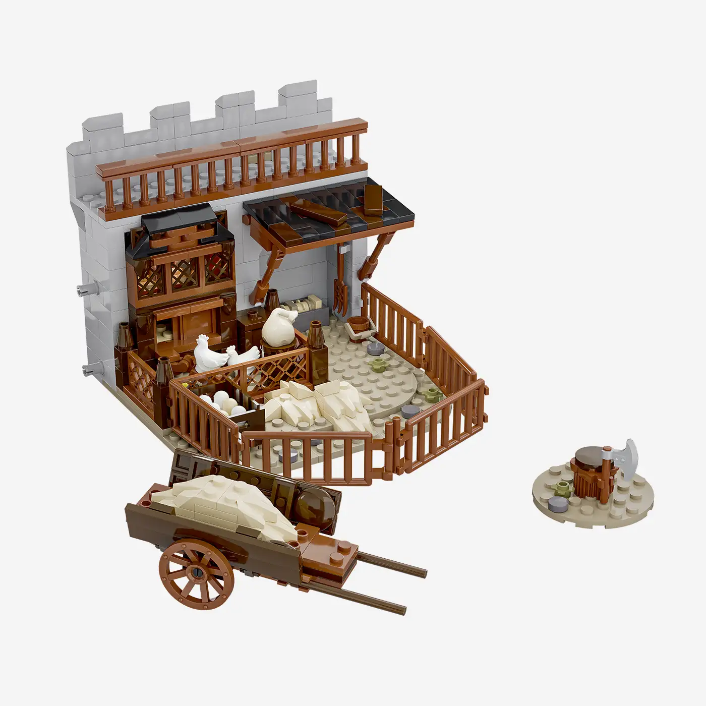 Bear Rock Castle: Animal cages und enclosures