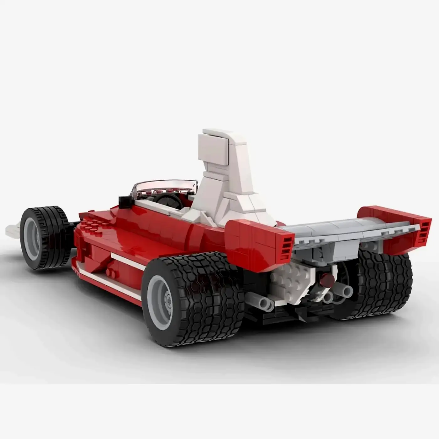 Roter Rennwagen 1975