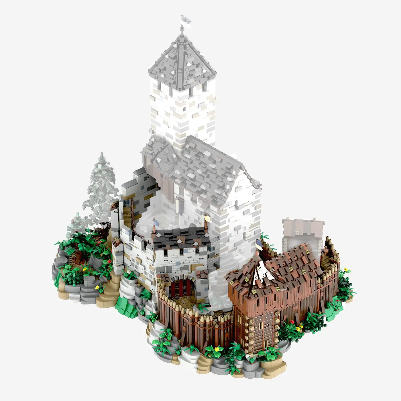 Burg Blaustein: Vorburg