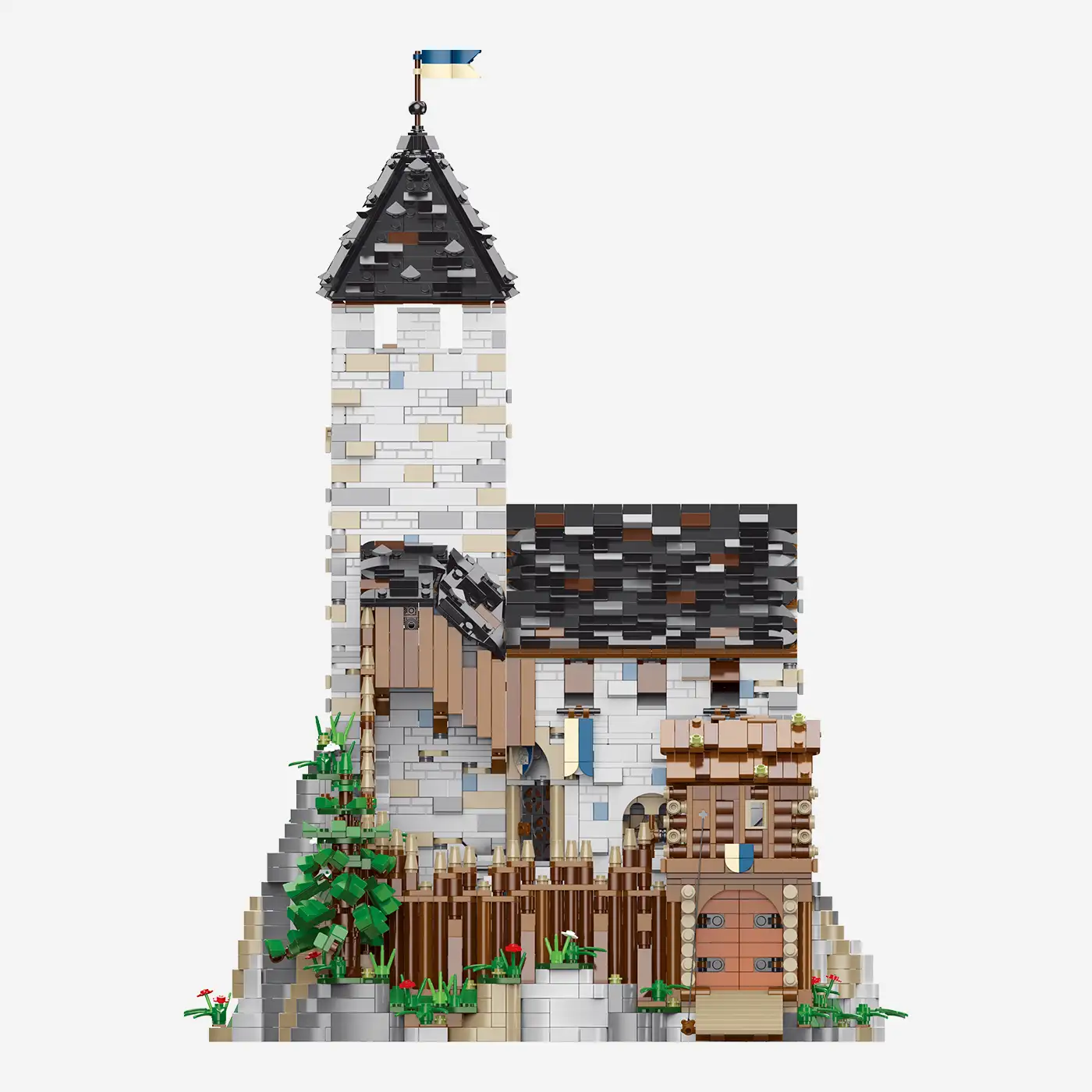 Burg Blaustein: Bergfried-Erweiterung