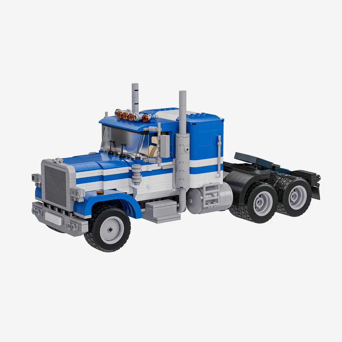 Detailed Radiator Buy Trucks made from building blocks online | BlueBrixx