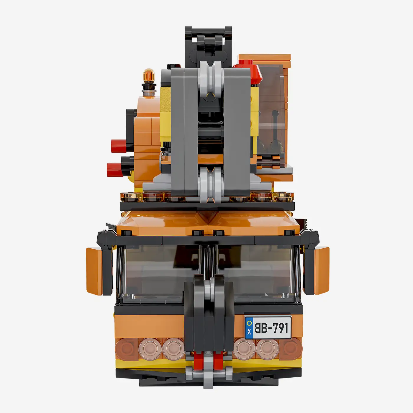 Mobile construction crane