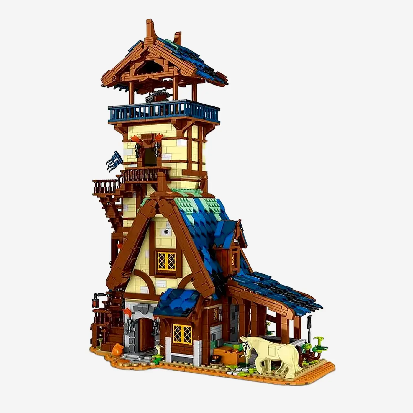 Mittelalterliche Stadt - Wachturm