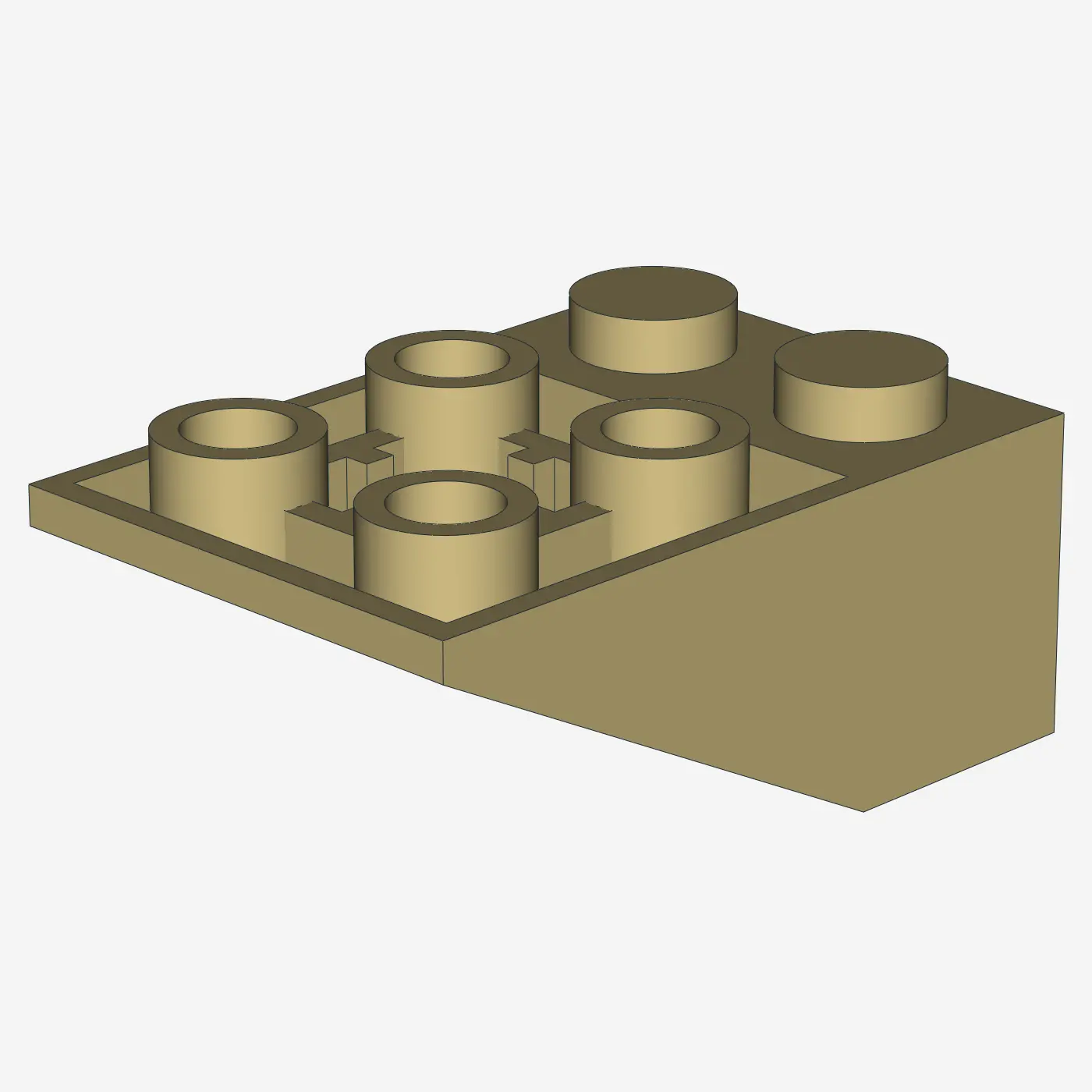 ROOF TILE 2X3/25° INV. X 25