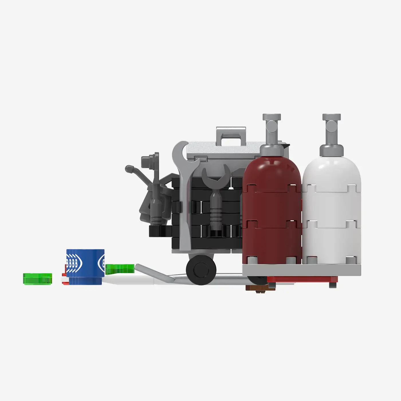 Minifigure - German Bundesbahn Employes