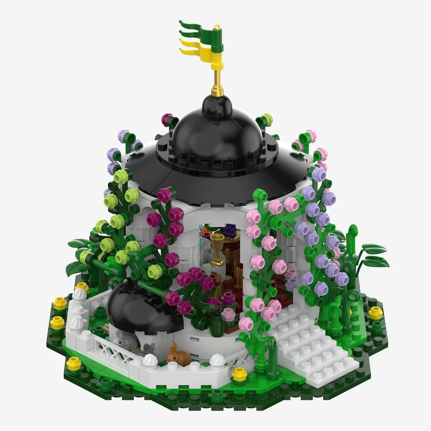 Burg Bärenfels: Rosengarten