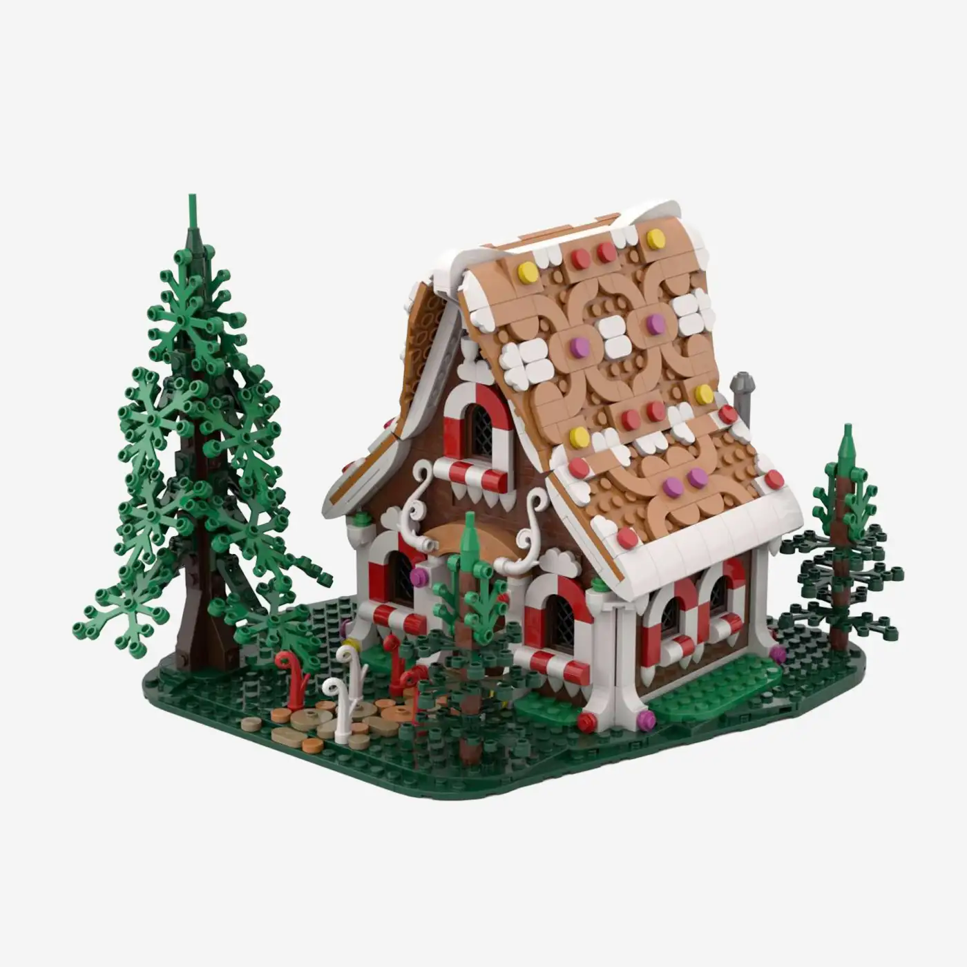 Hansel and Gretel at the Gingerbread House