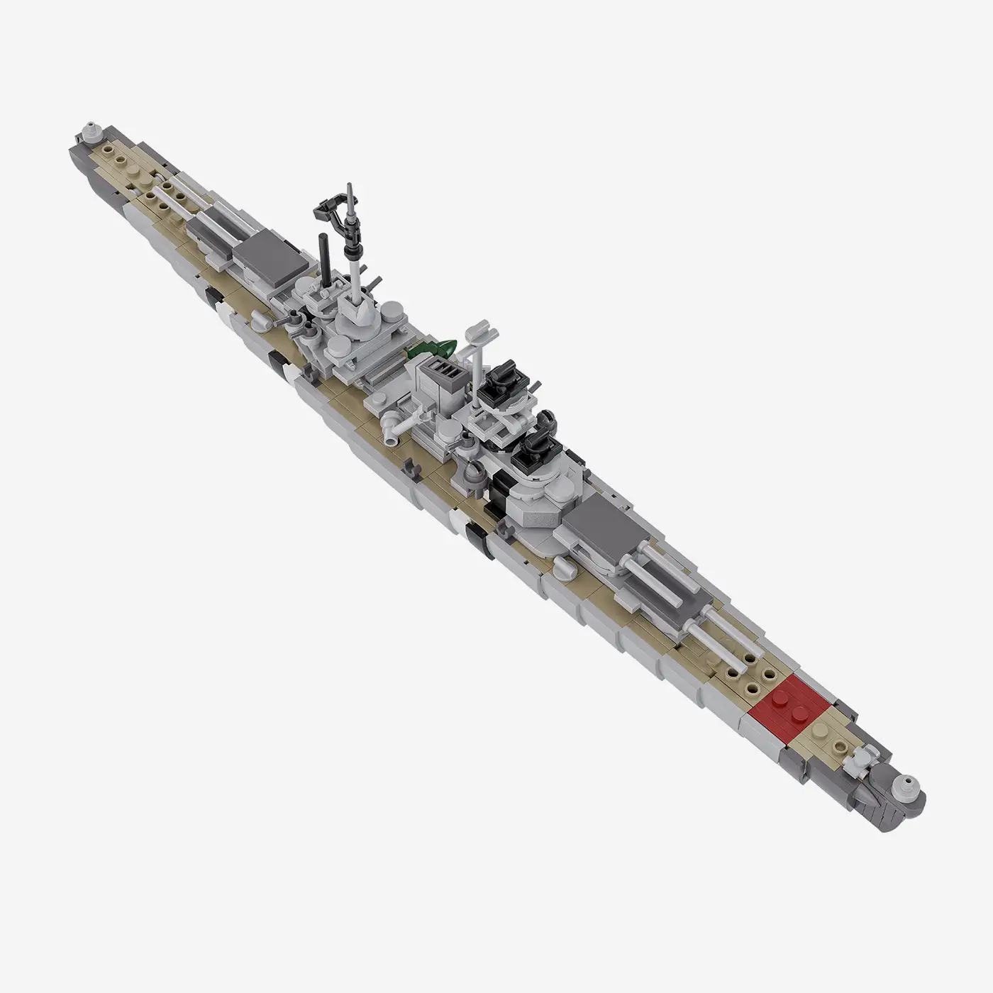 Battleship Bismarck 1:600