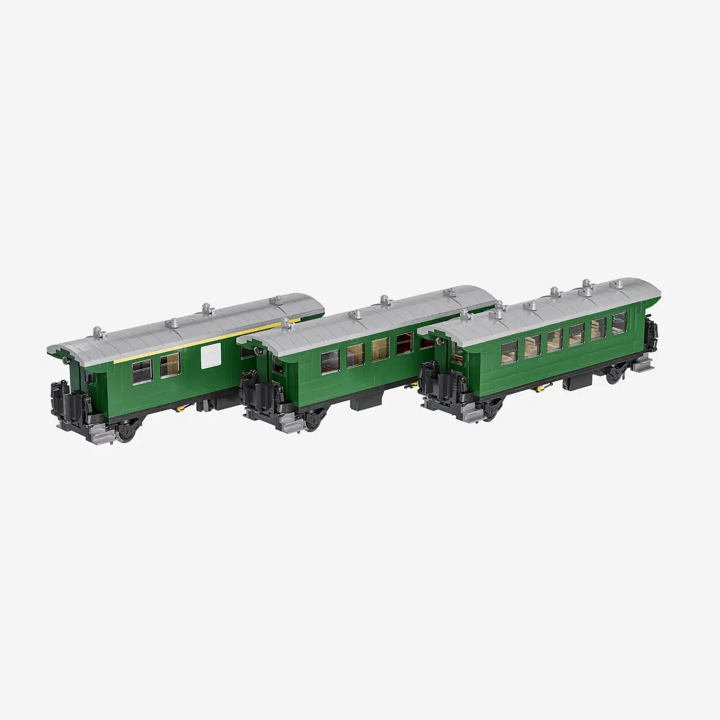 Donnerbüchse Personenwagon 1./2./3. Klasse 3 in 1 Set (8w)