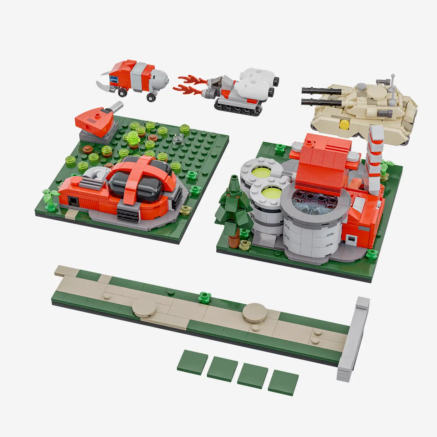 Crystal Conflict: Refinery + Silo