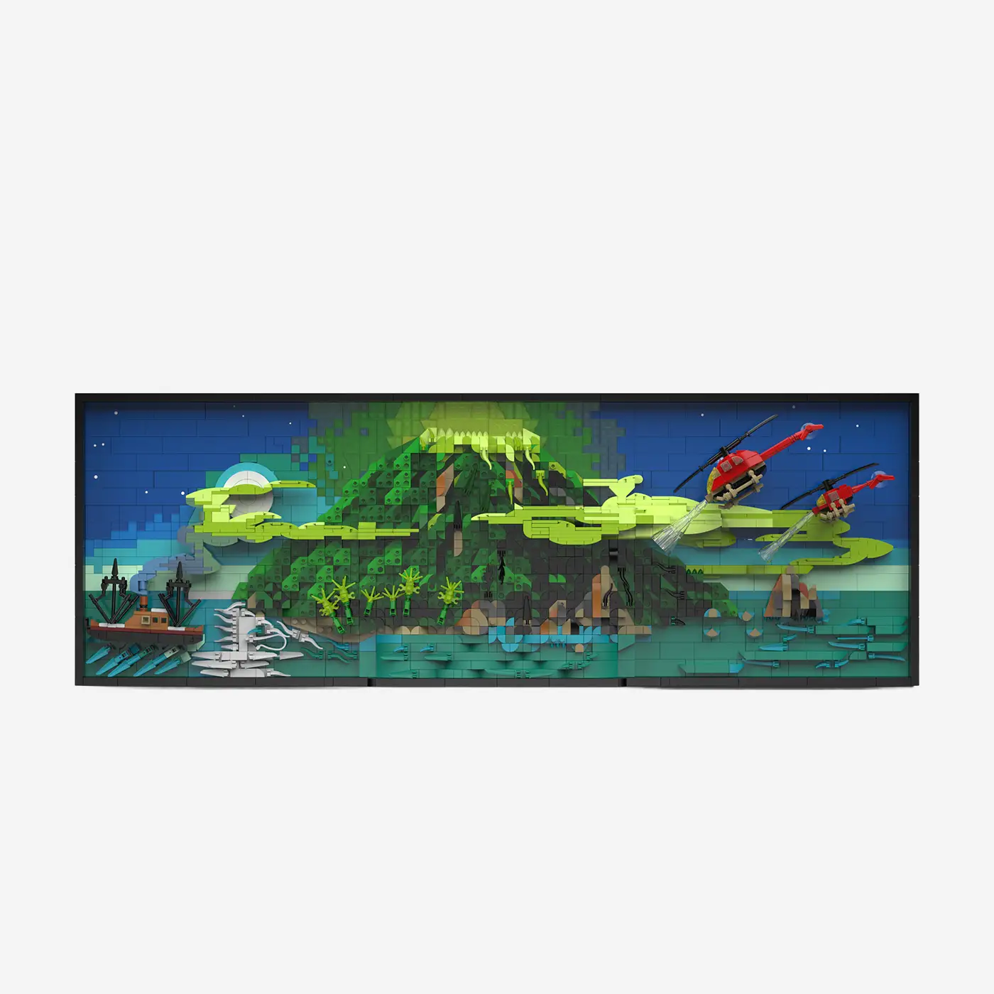 Die drei ???: 3D Bild: Toteninsel