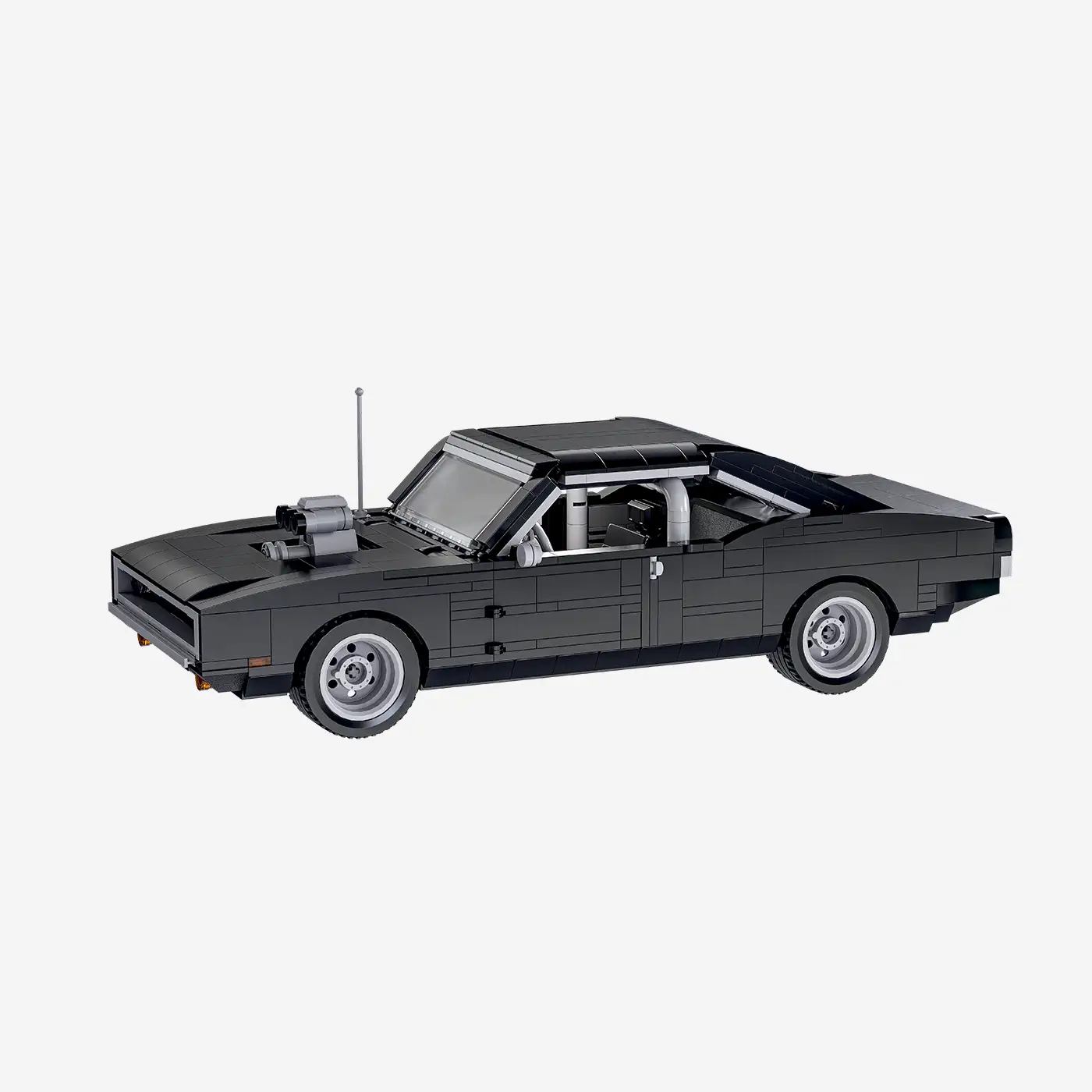 Schwarzes US-Muscle-Car