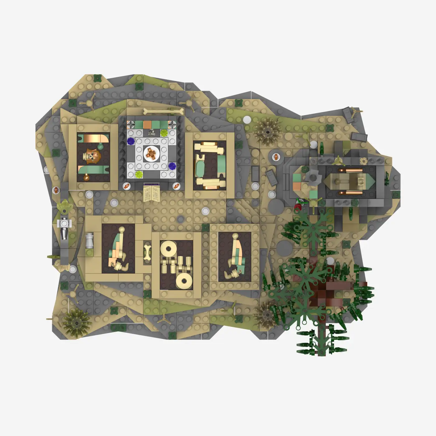 Ravenstone Fortress: Cemetery