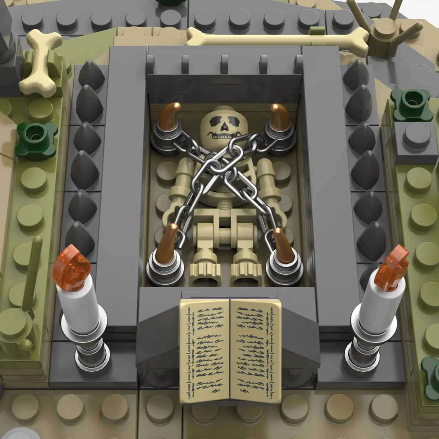 Ravenstone Fortress: Cemetery