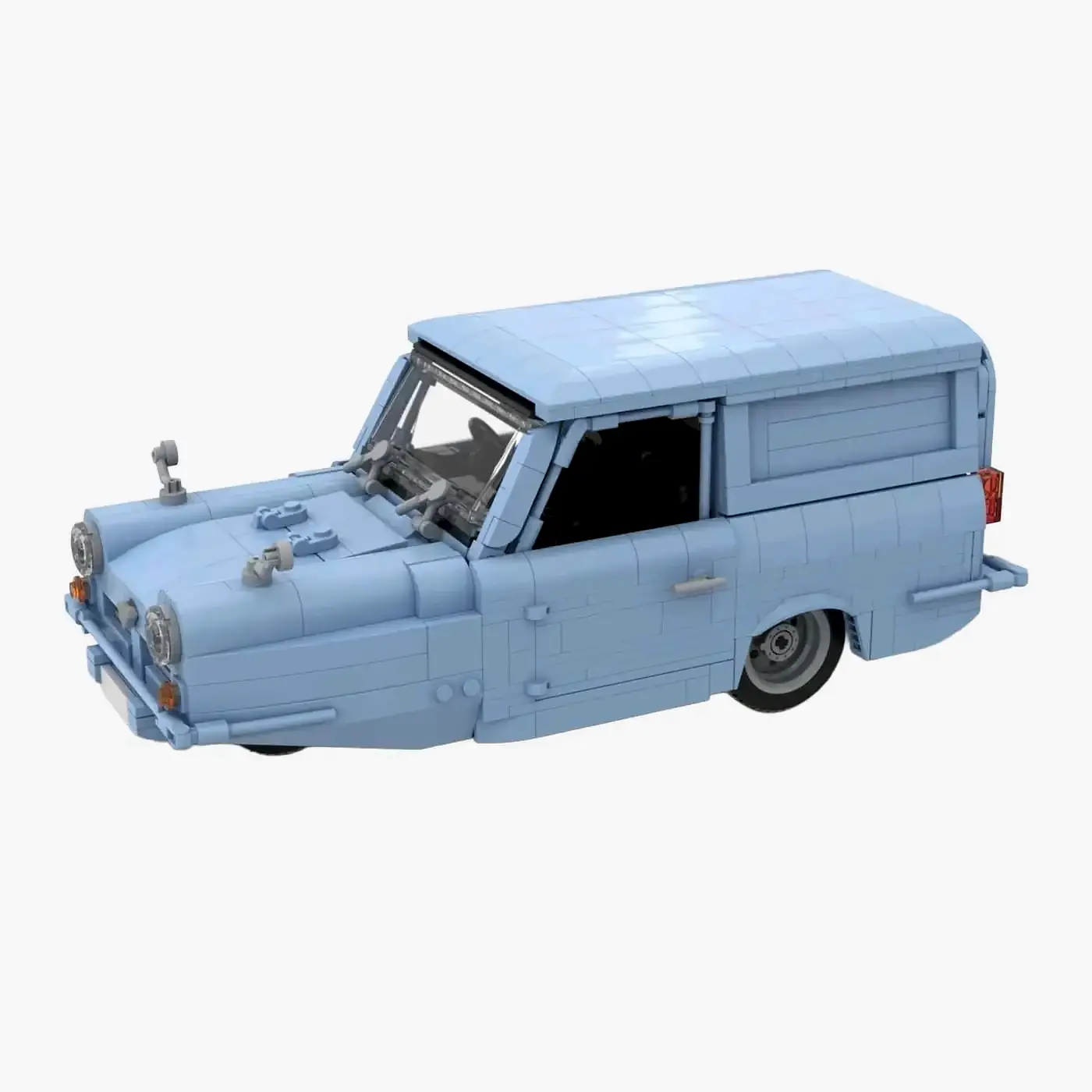 englischer dreirädriger Lieferwagen