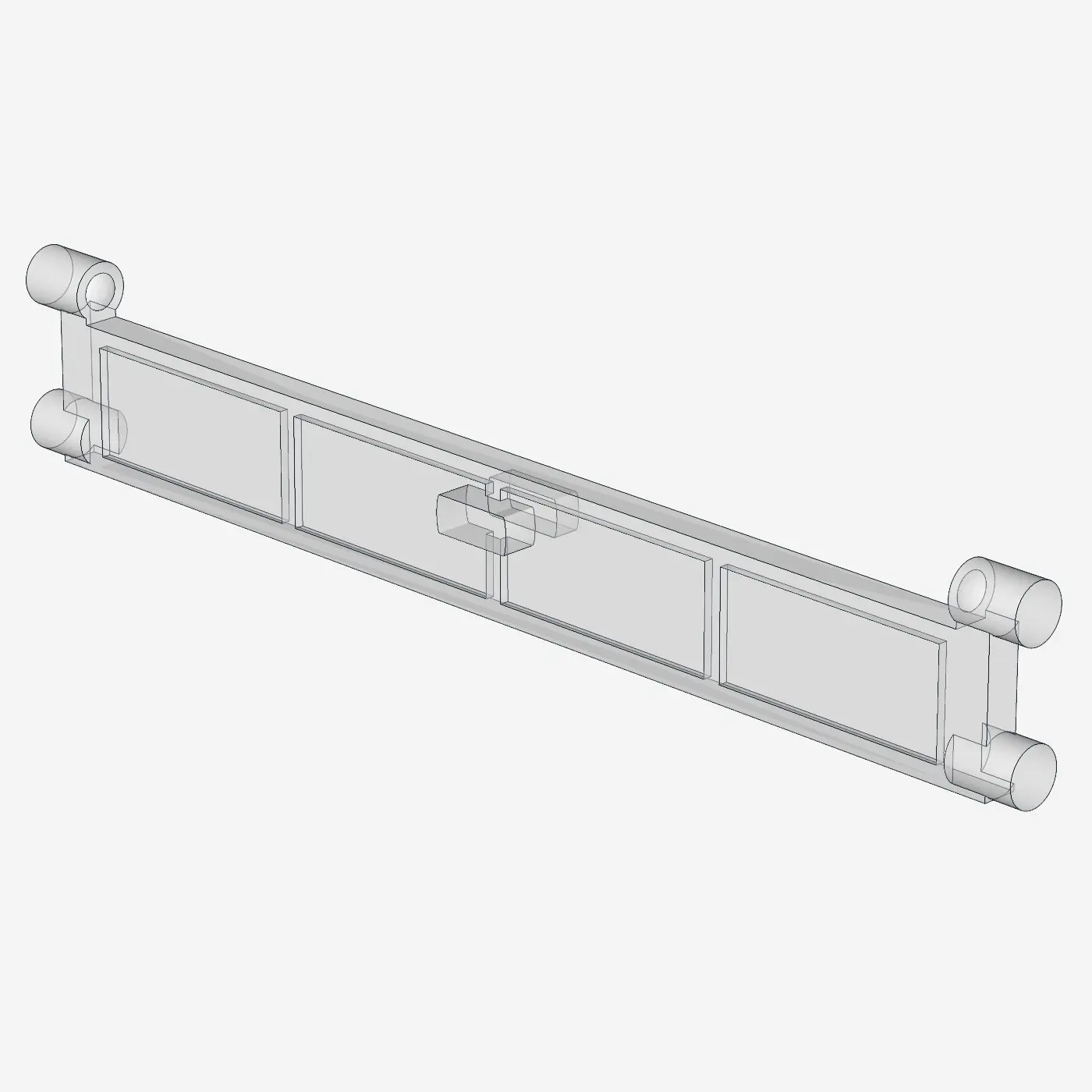 STOP LAMELLA FOR ROLLING GATE X 50