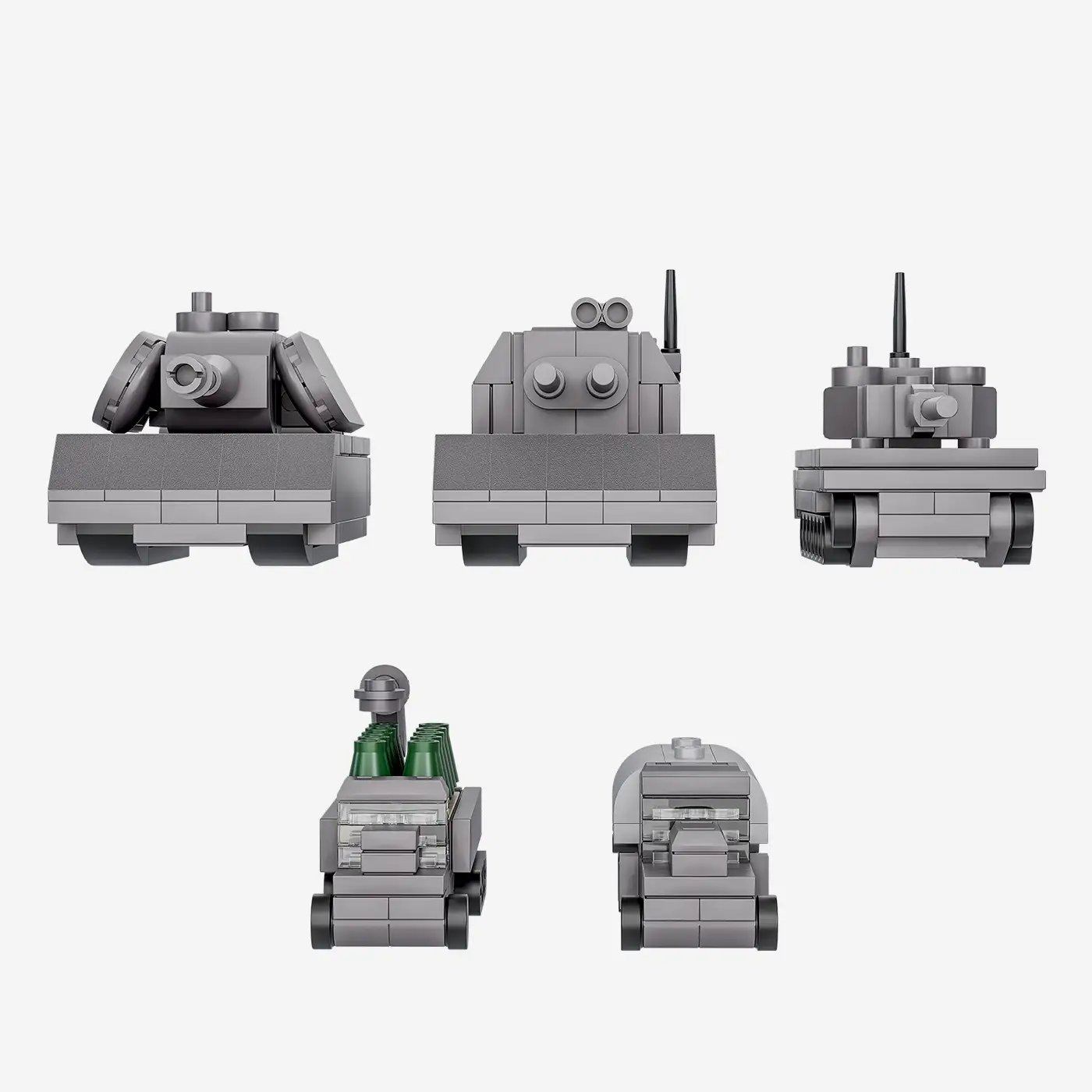 Micro-Scale Military Vehicles