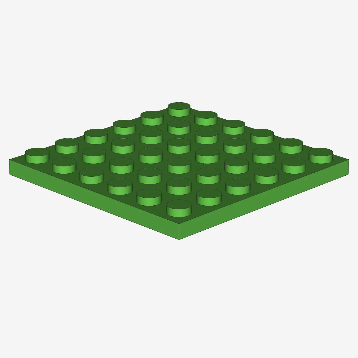 PLATE 6X6 X 10