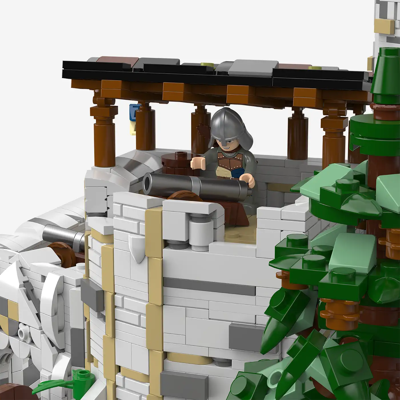 Burg Blaustein: Schildwerk-Erweiterung